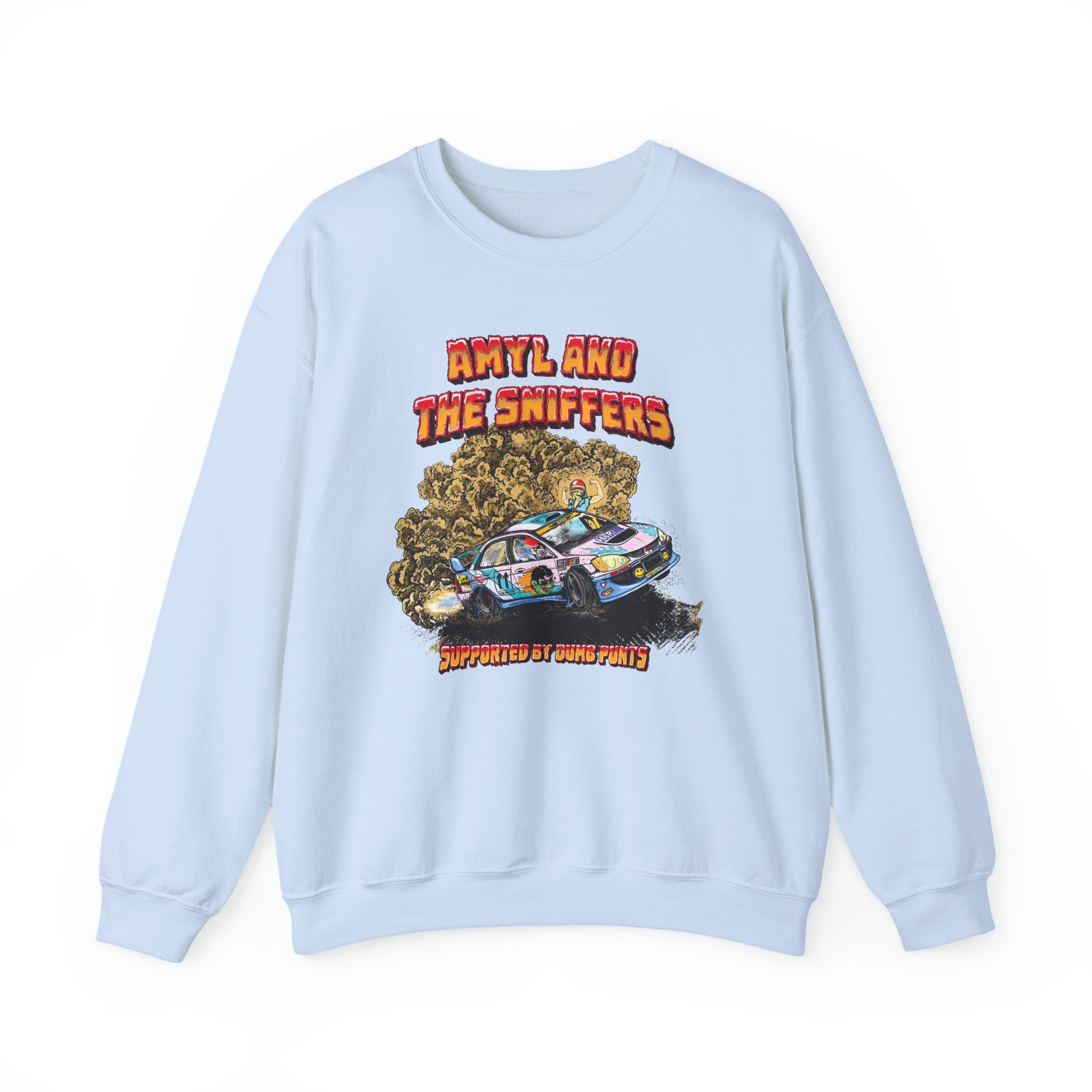 Amyl and the Sniffers Unisex Heavy Blend™ Crewneck Sweatshirt - Image 7