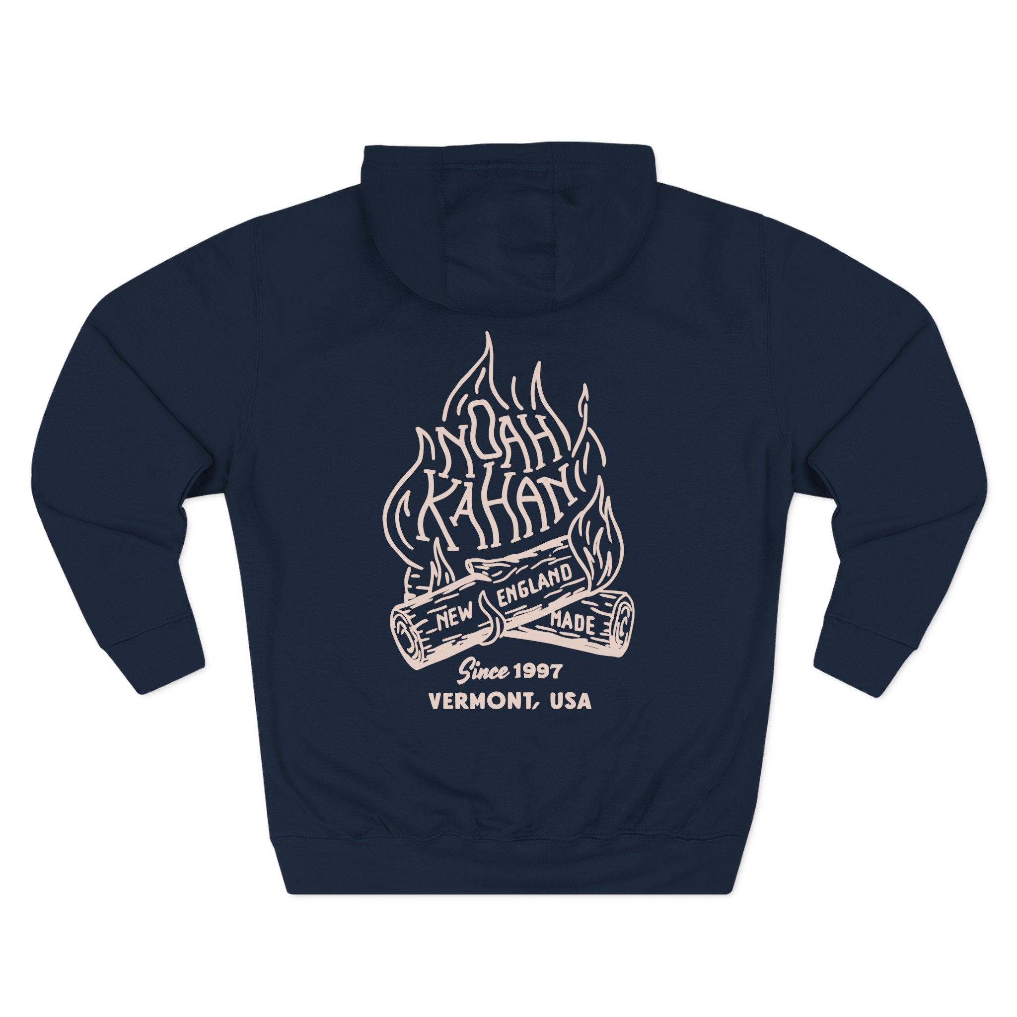 Noah Kahan Campfire Three-Panel Fleece Hoodie - Image 8