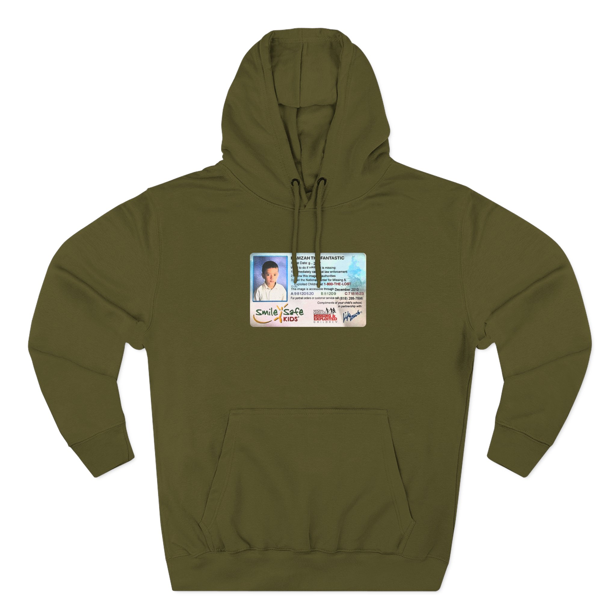 Slushy Noobz Smile Safe Kids Three-Panel Fleece Hoodie - Image 5