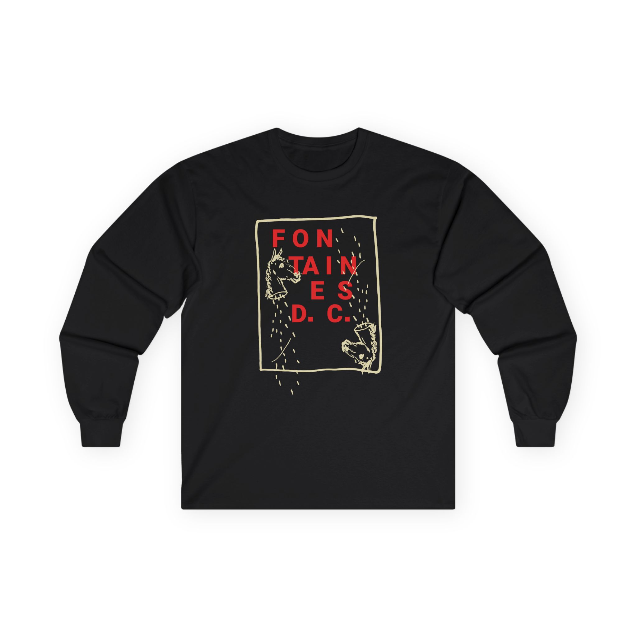 Fontaines Horse Head Unisex Ultra Cotton Long Sleeve Tee