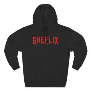 Bastighg  Three-Panel Fleece Hoodie