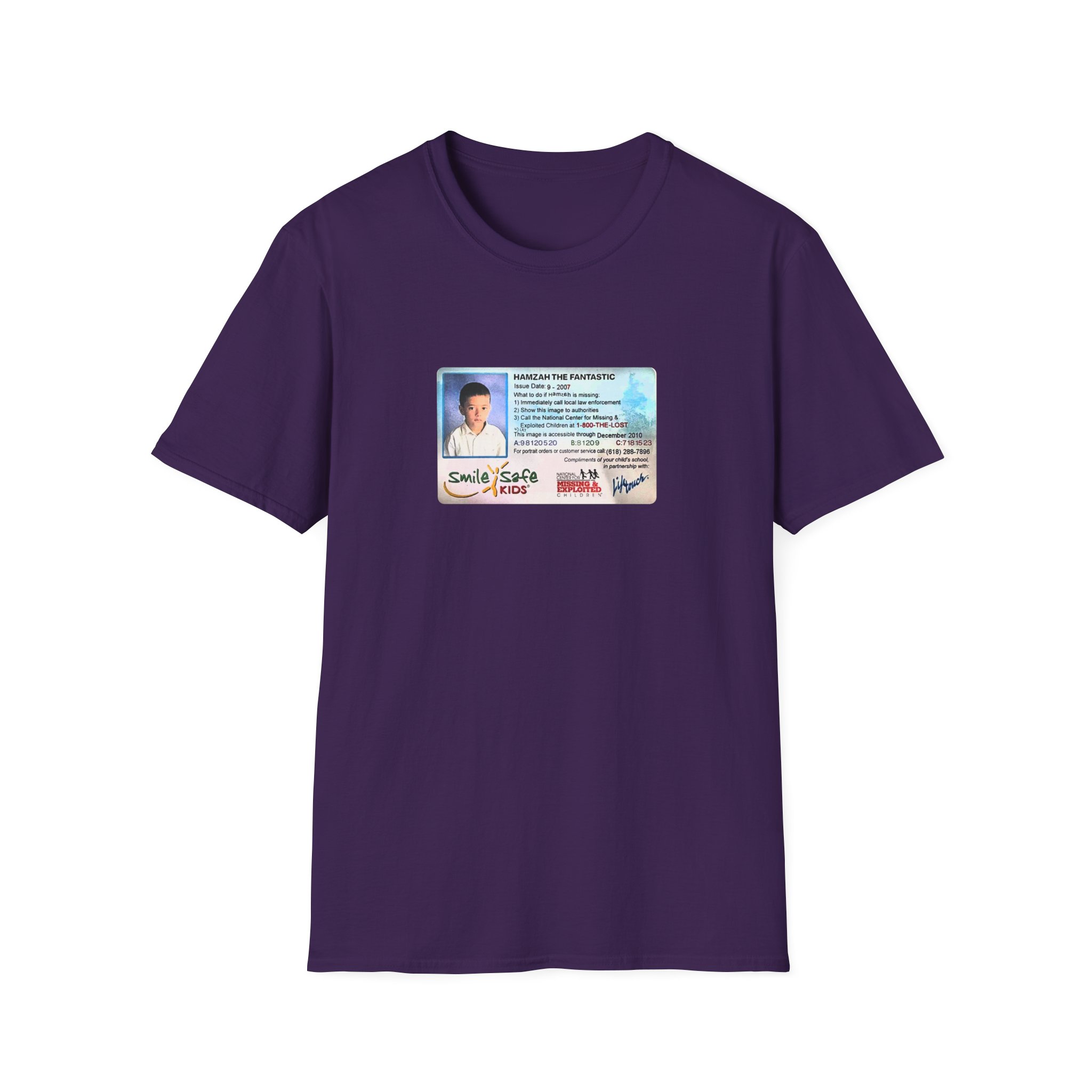 Slushy Noobz Smile Safe Kids Unisex Softstyle T-Shirt - Image 25