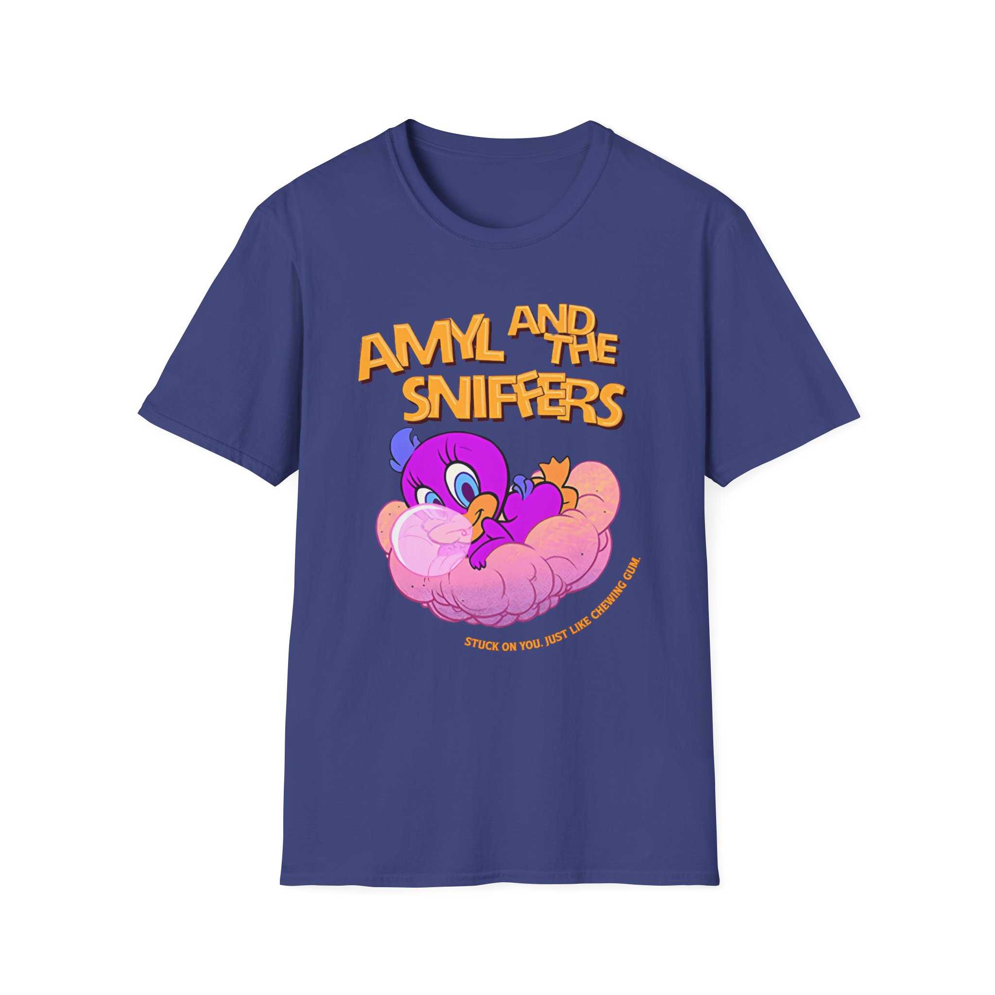 Amyl and the Sniffers Stuck On You Baby Unisex Softstyle T-Shirt - Image 23