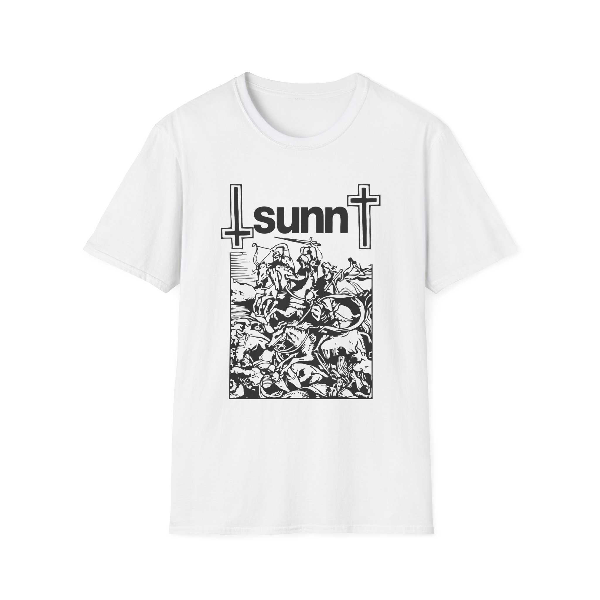 Sunn O Flight of the Behemoth Unisex Softstyle T-Shirt