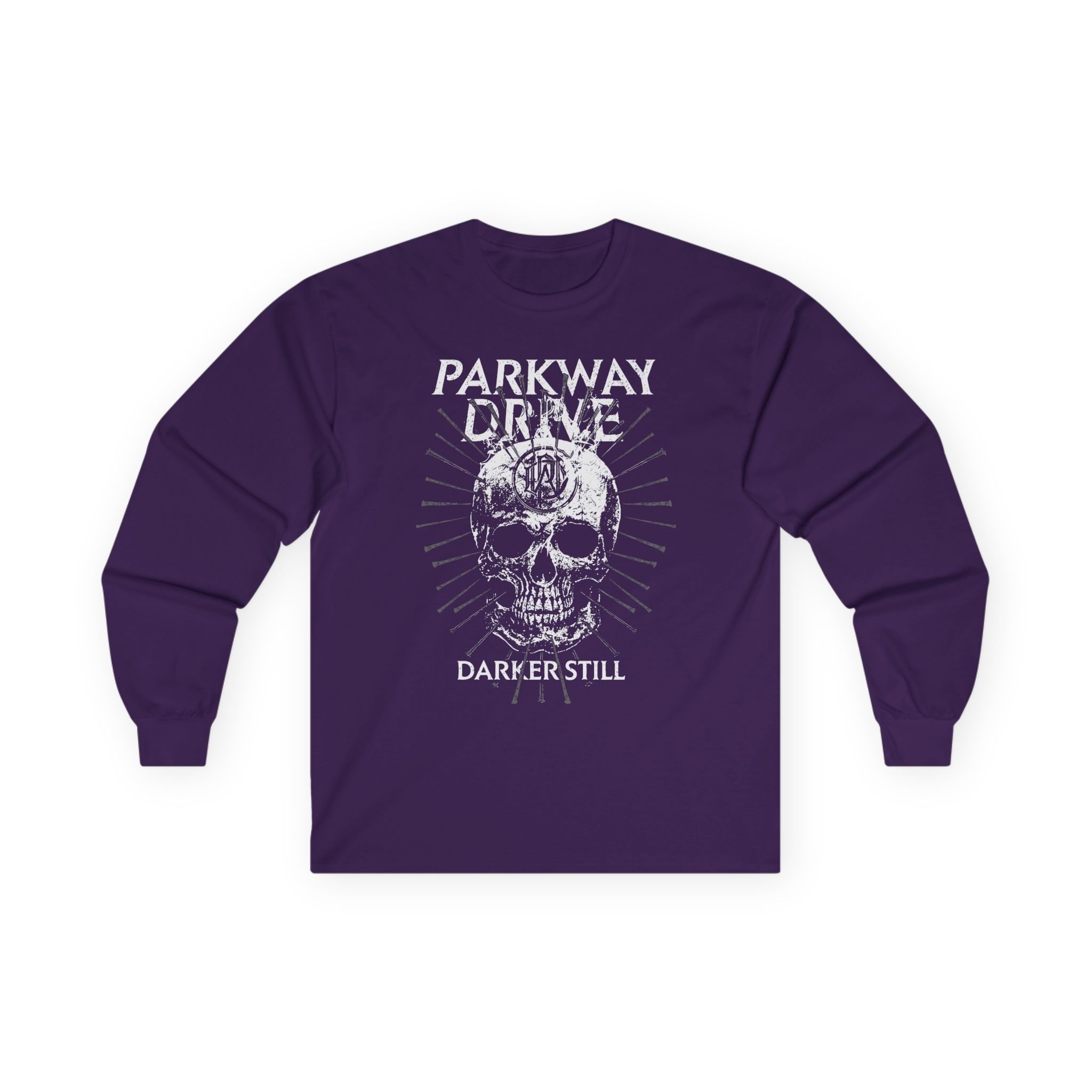 Parkway Drive Smoke Skull Unisex Ultra Cotton Long Sleeve Tee - Image 13