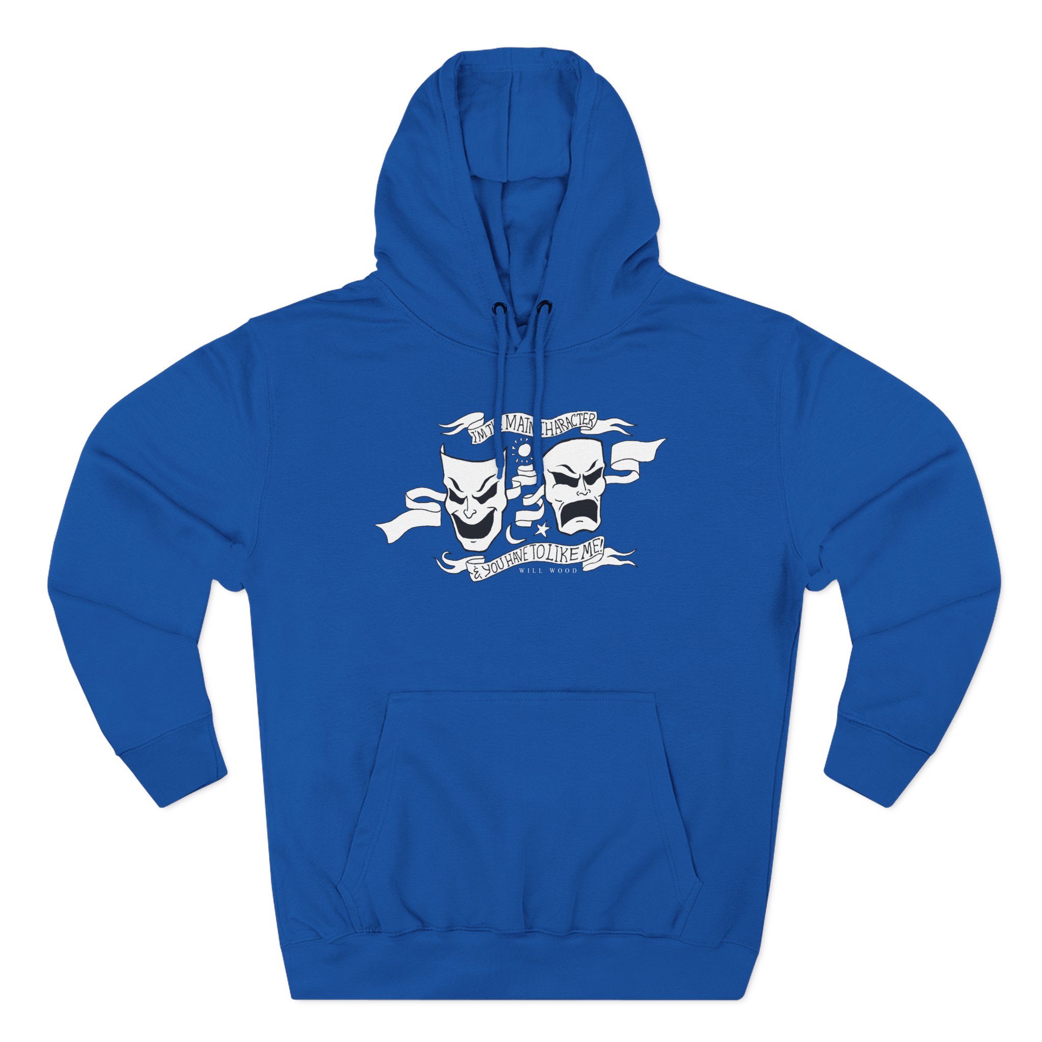 Will Wood the Main Character Three-Panel Fleece Hoodie - Image 7