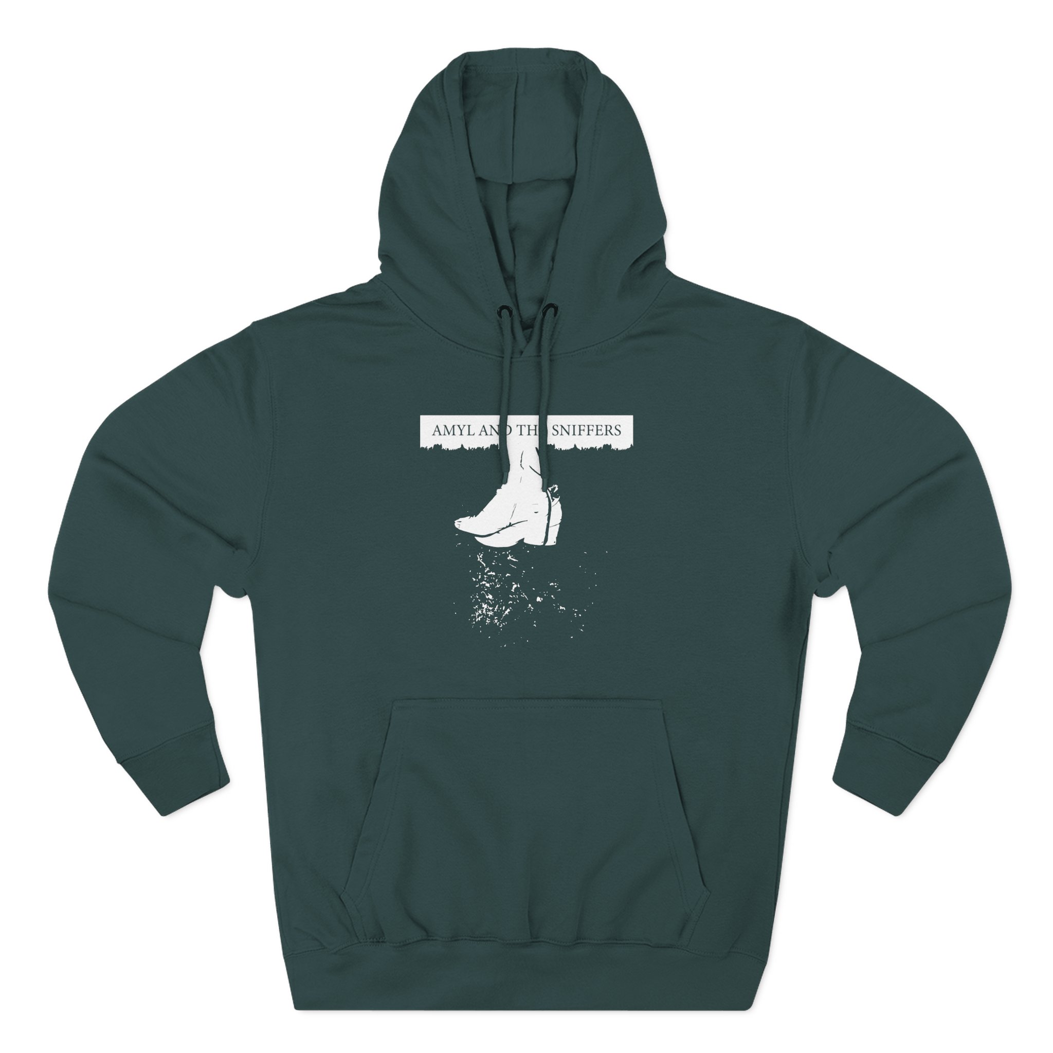 Amyl and the Sniffers Three-Panel Fleece Hoodie - Image 7