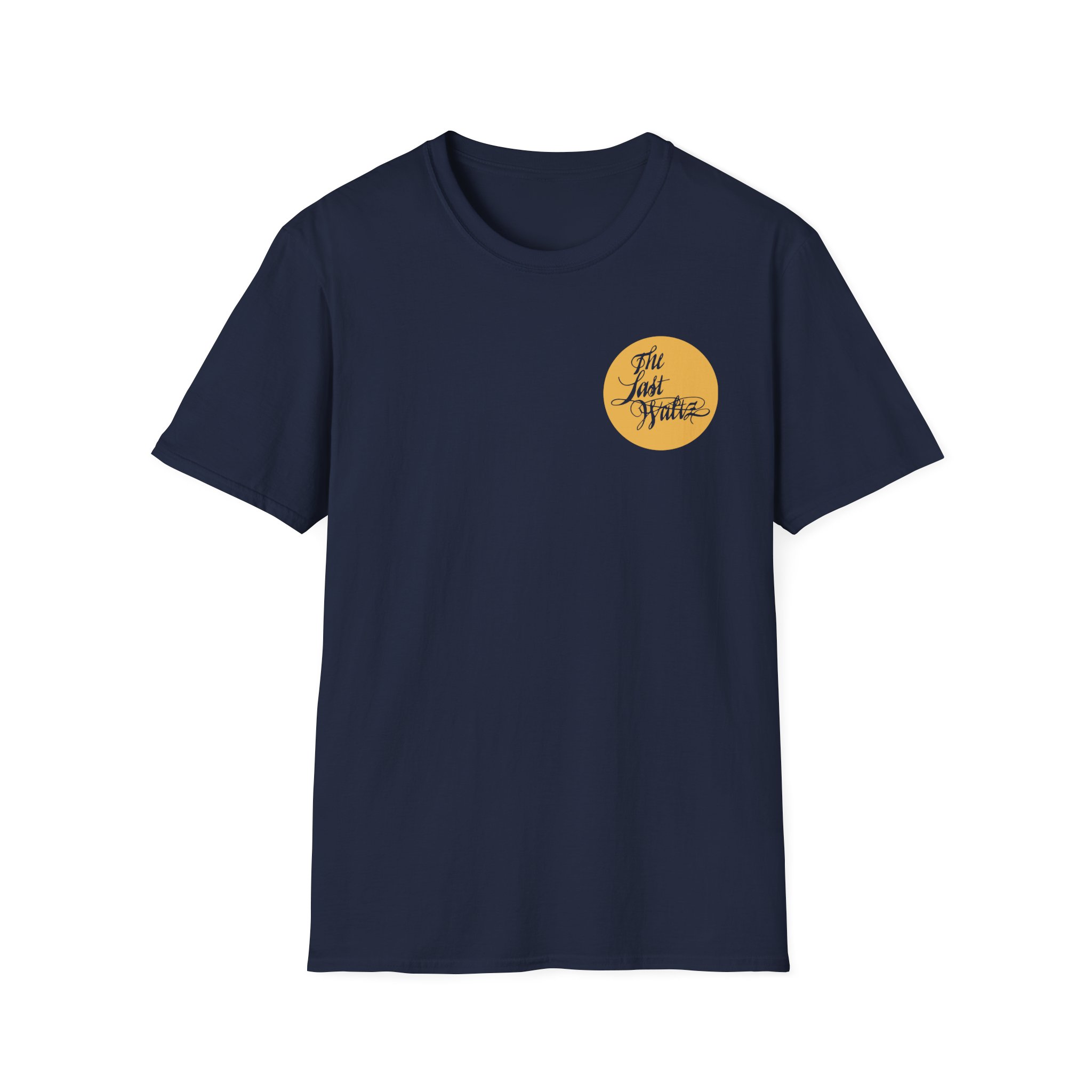 The Band the Last Waltz Pin Unisex Softstyle T-Shirt - Image 13