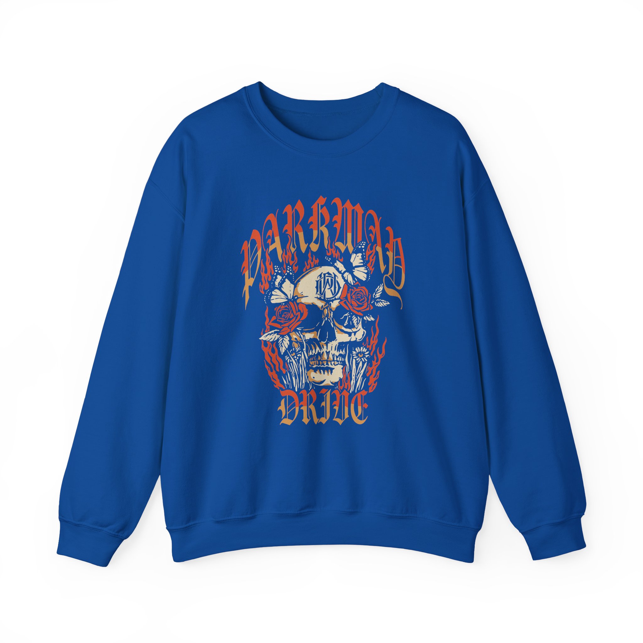 Parkway Drive Skull-roses Unisex Heavy Blend™ Crewneck Sweatshirt - Image 11