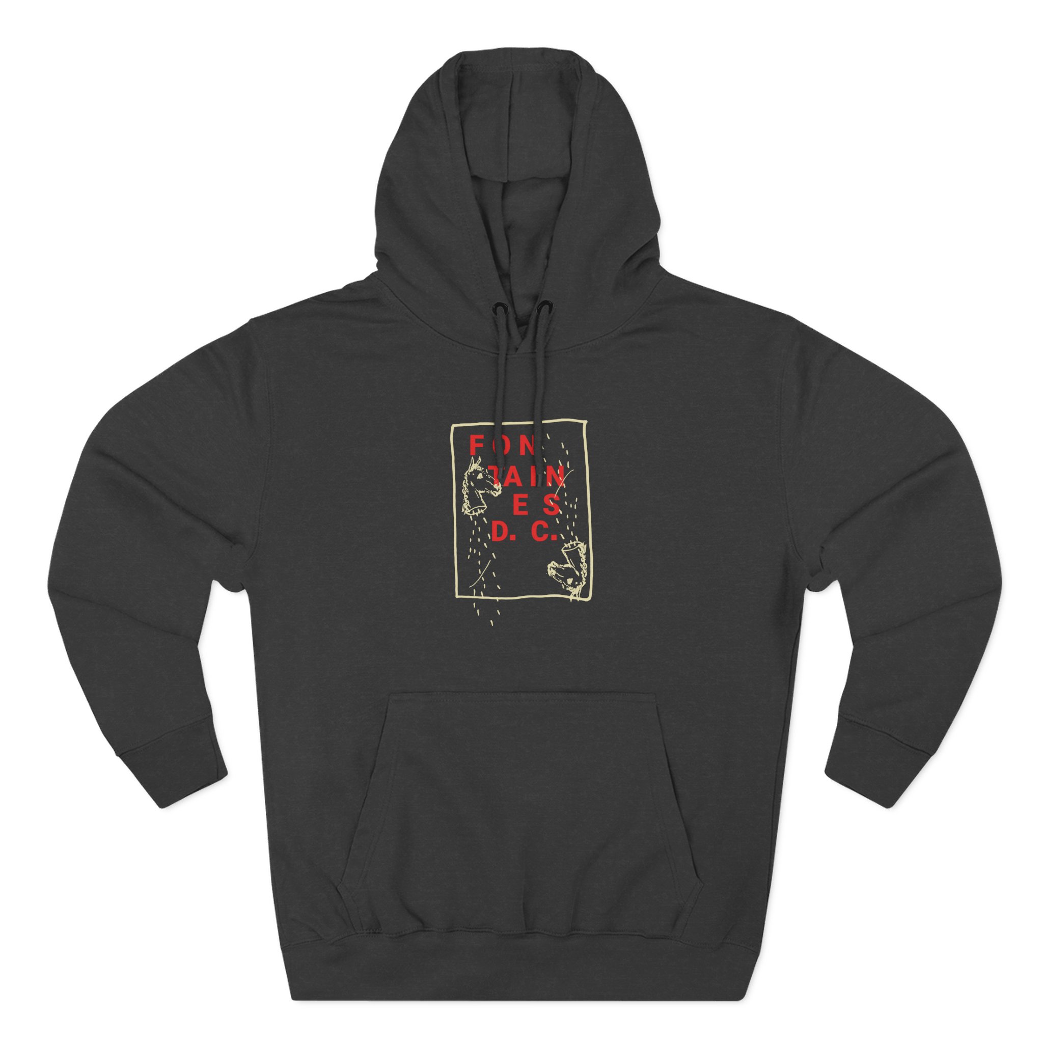 Fontaines Horse Head Three-Panel Fleece Hoodie - Image 3