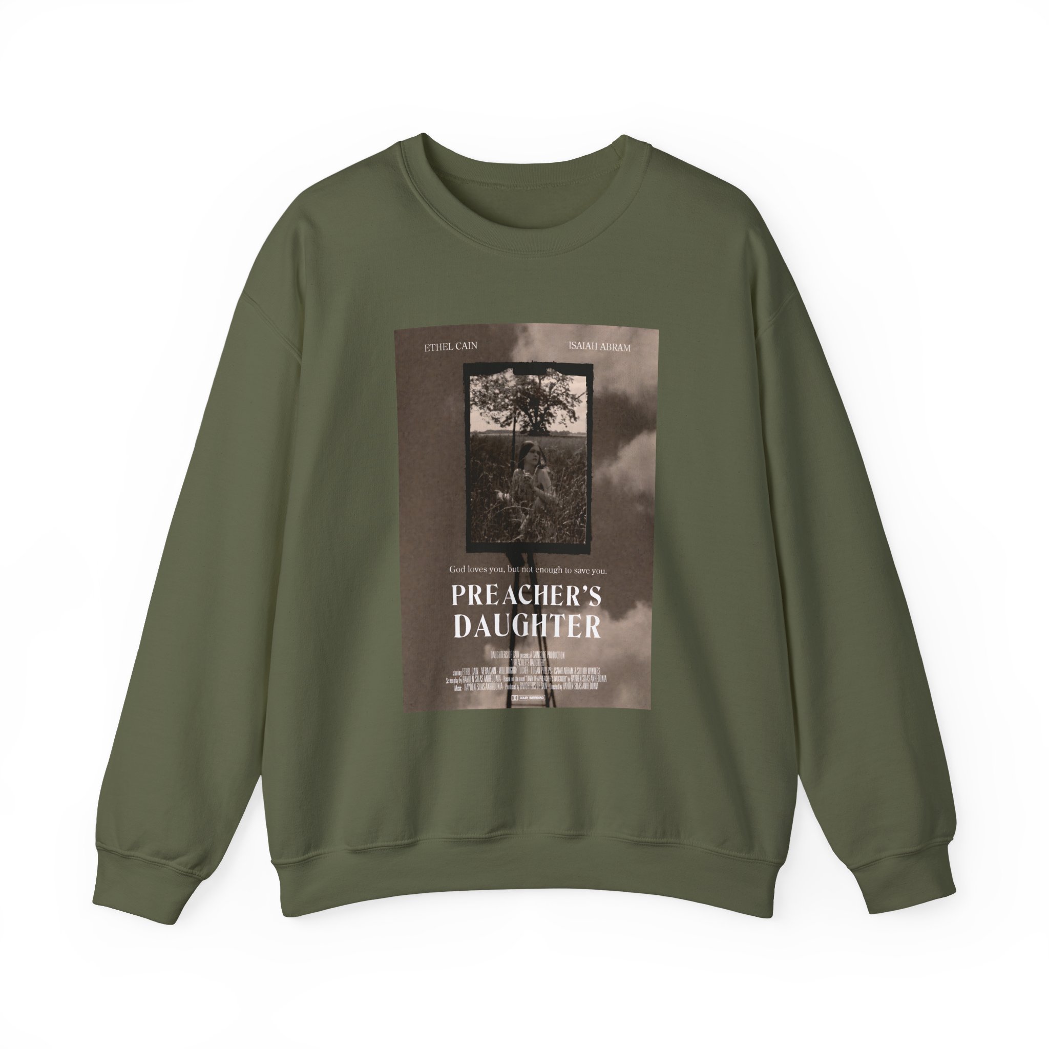 Ethel Cain Preacher's Daughter Movie Poster Unisex Heavy Blend™ Crewneck Sweatshirt - Image 5