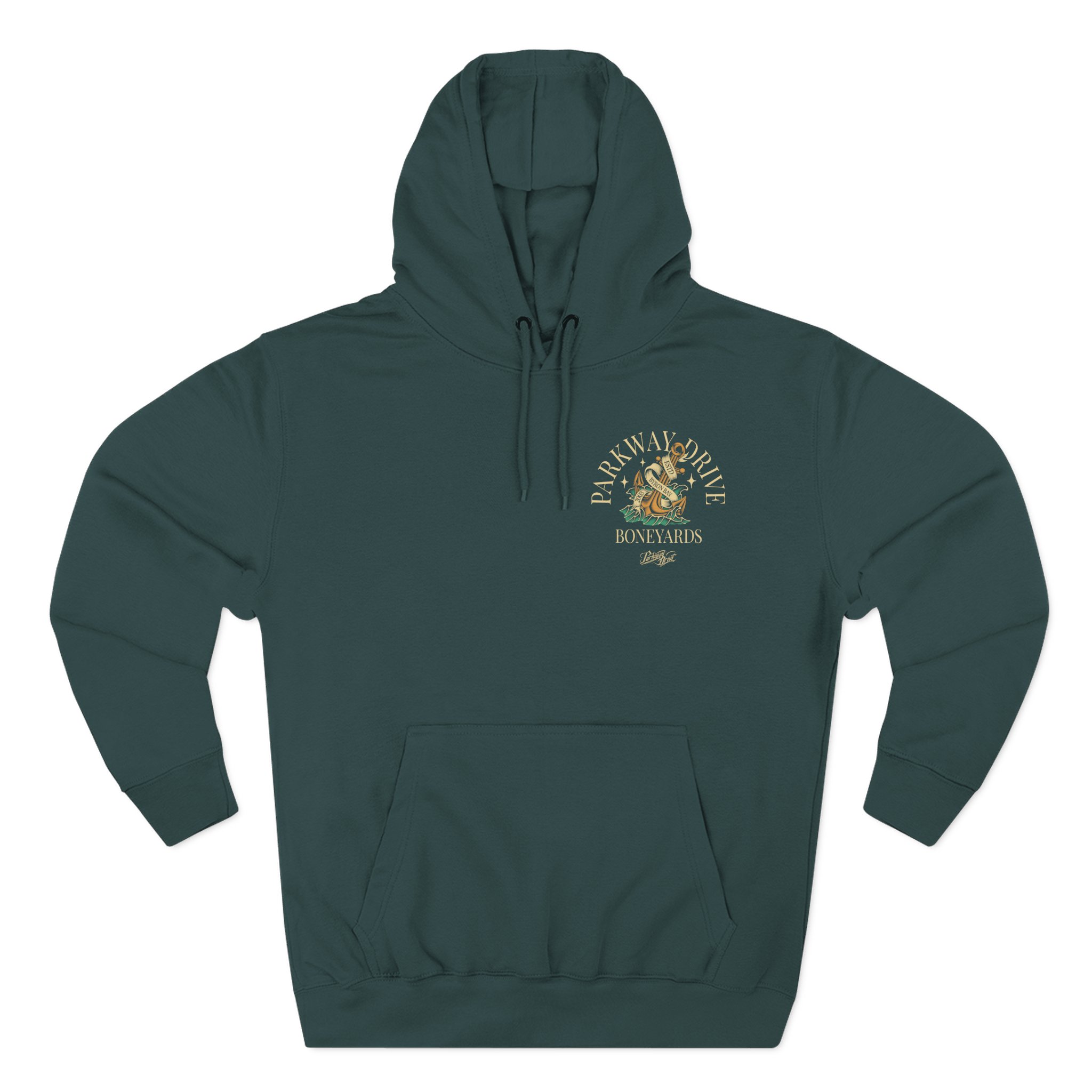 Parkway Drive Boneyards Anchor Three-Panel Fleece Hoodie - Image 5