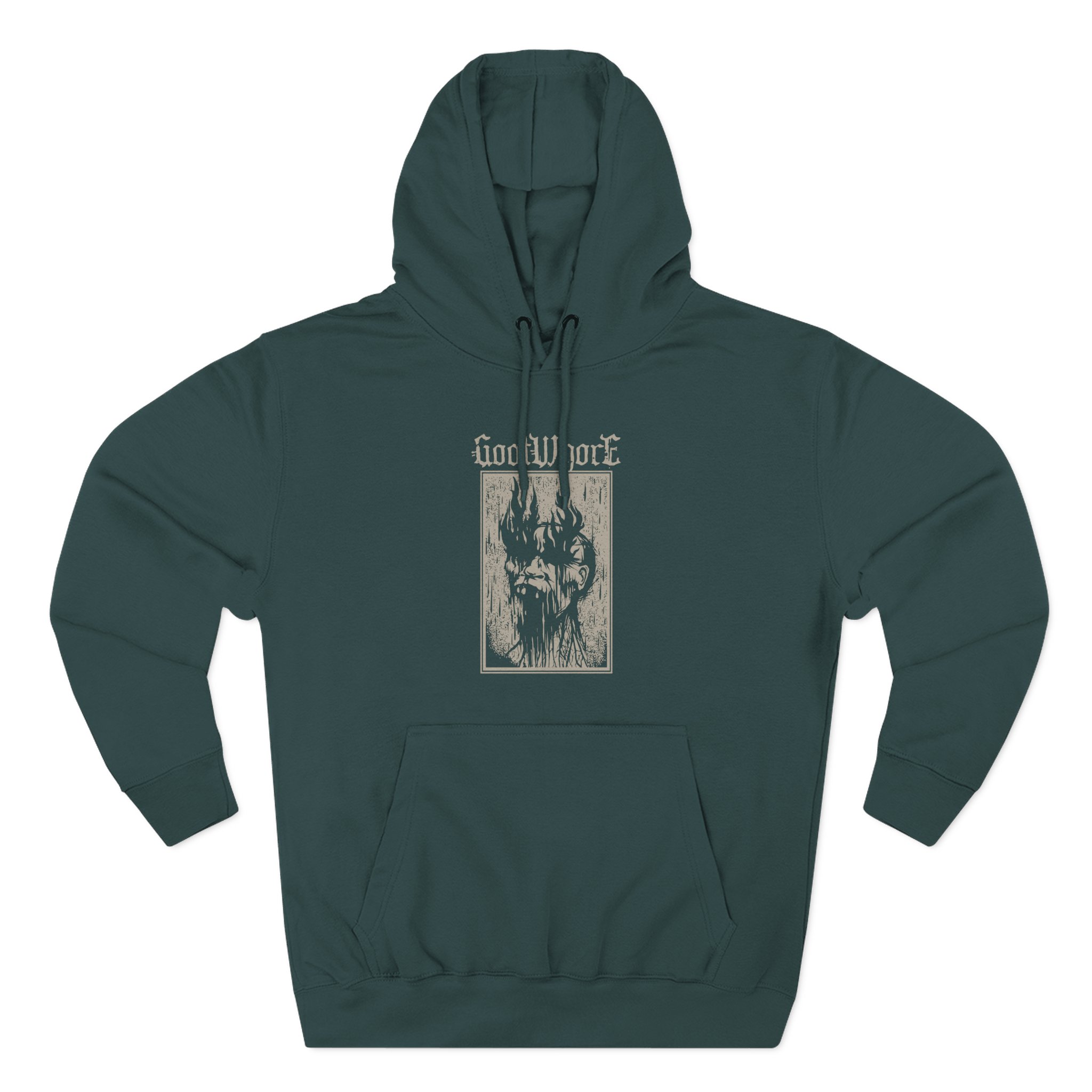 Goatwhore Q Three-Panel Fleece Hoodie - Image 5