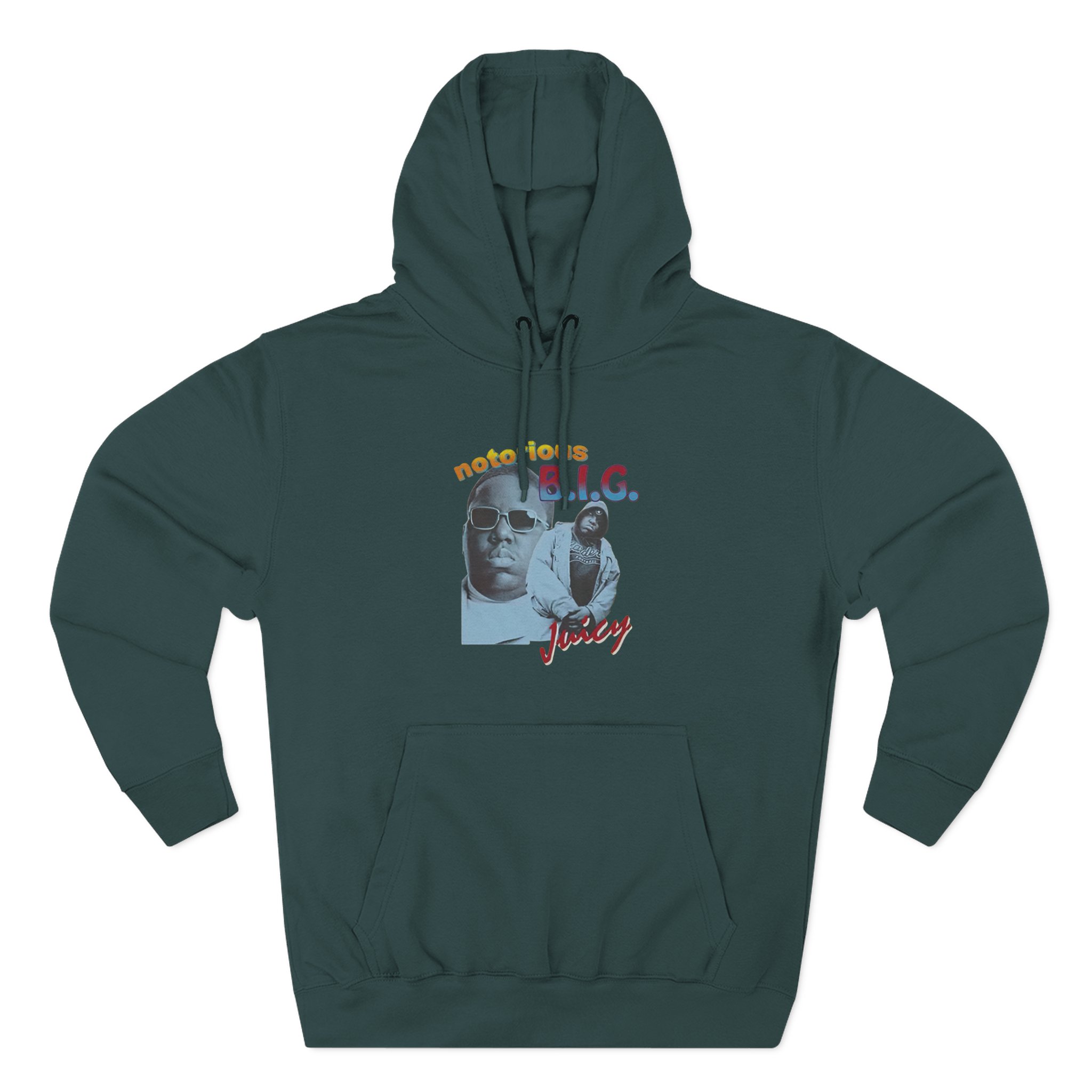 Biggie Smalls Juicy Three-Panel Fleece Hoodie - Image 3