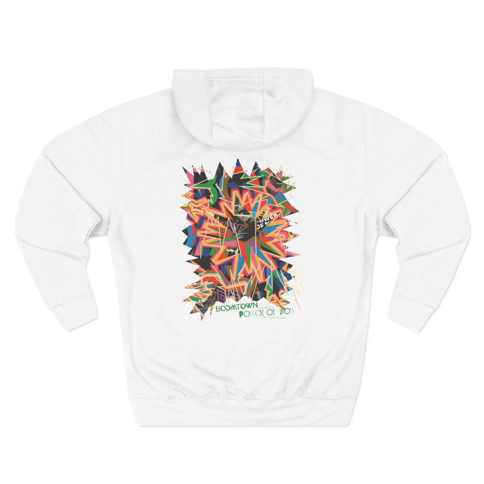 Boomtown Power of Now Three-Panel Fleece Hoodie - Image 2