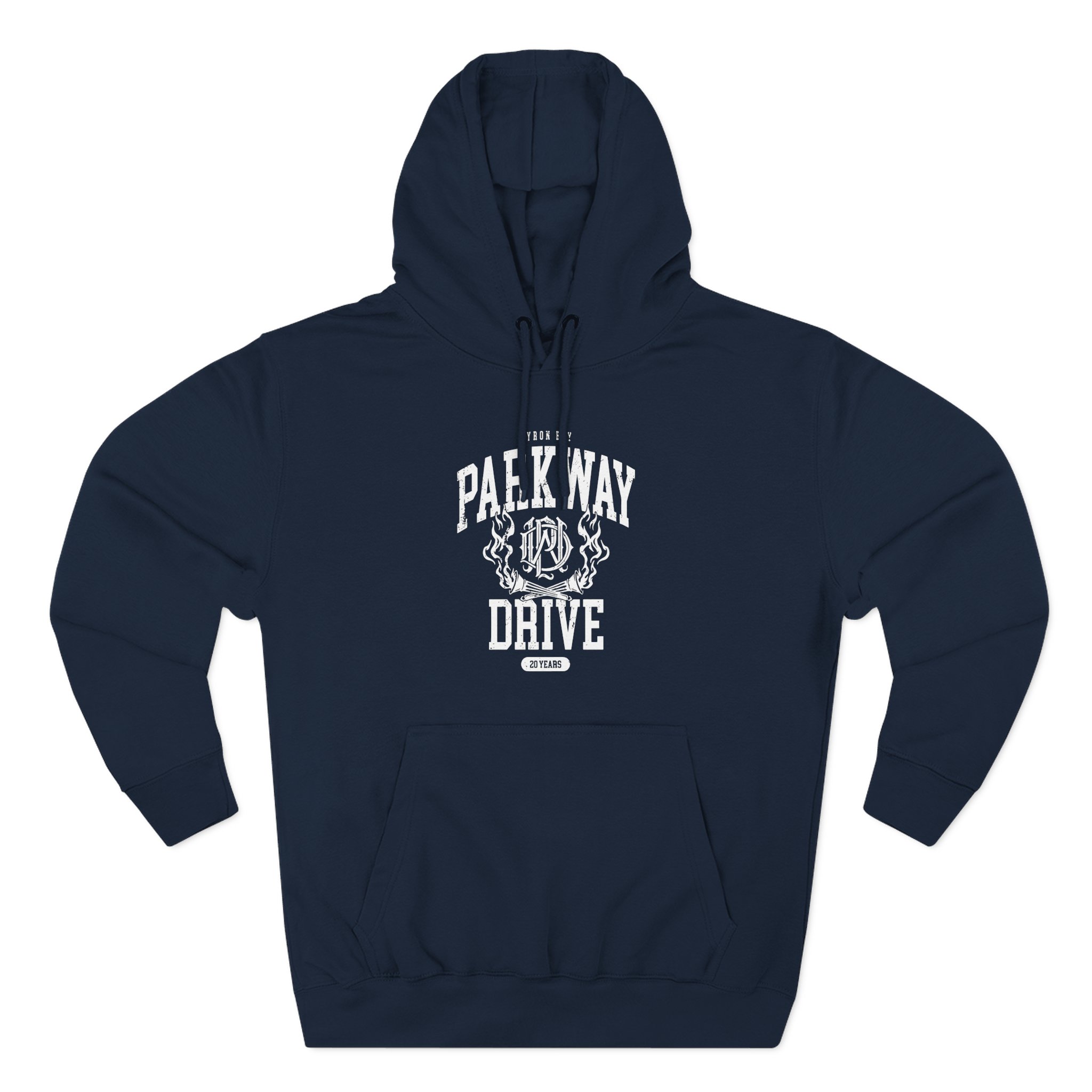 Parkway Drive 20-year-anniversary Three-Panel Fleece Hoodie - Image 11