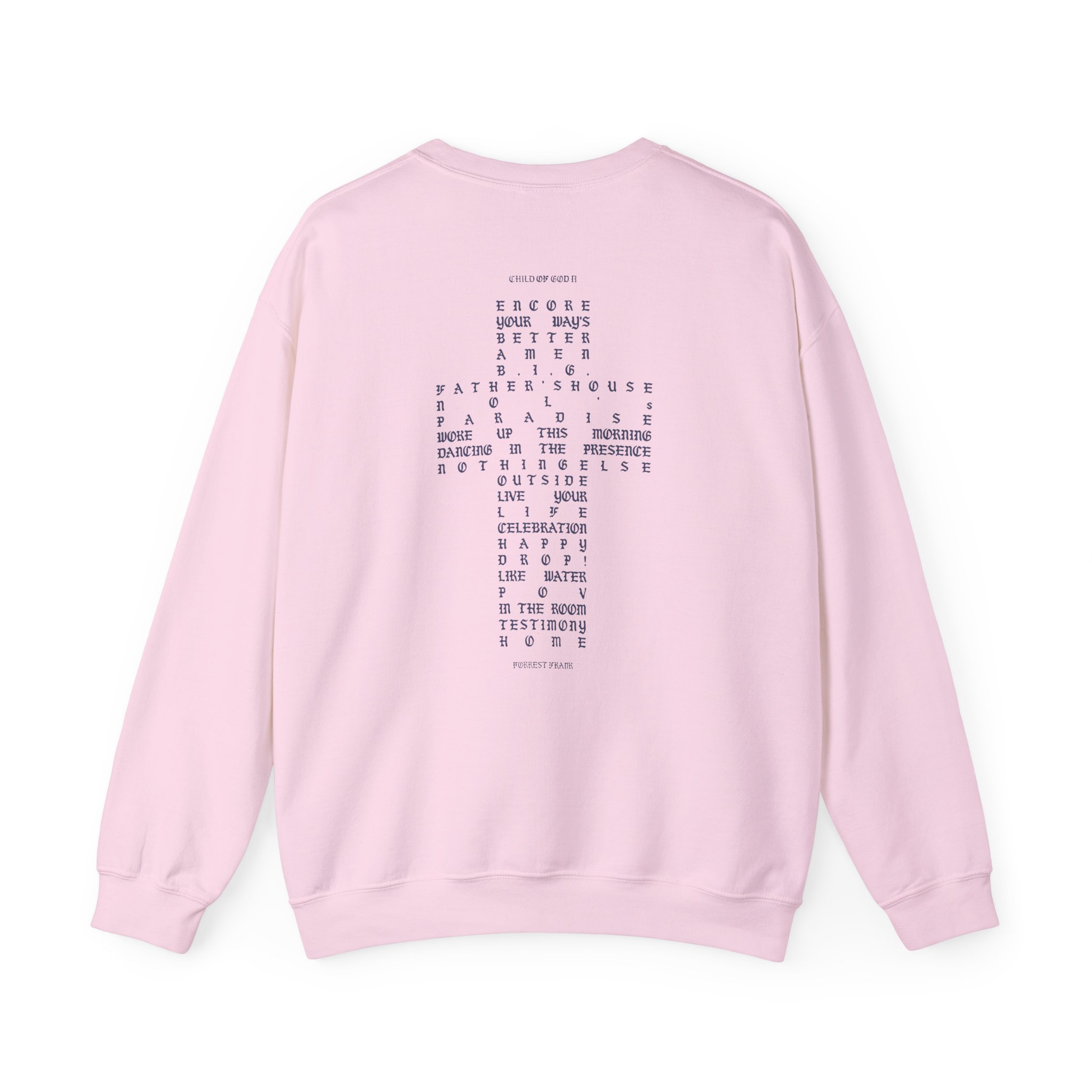 Forrest Frank Child of God Ii Tracklist Unisex Heavy Blend™ Crewneck Sweatshirt - Image 12