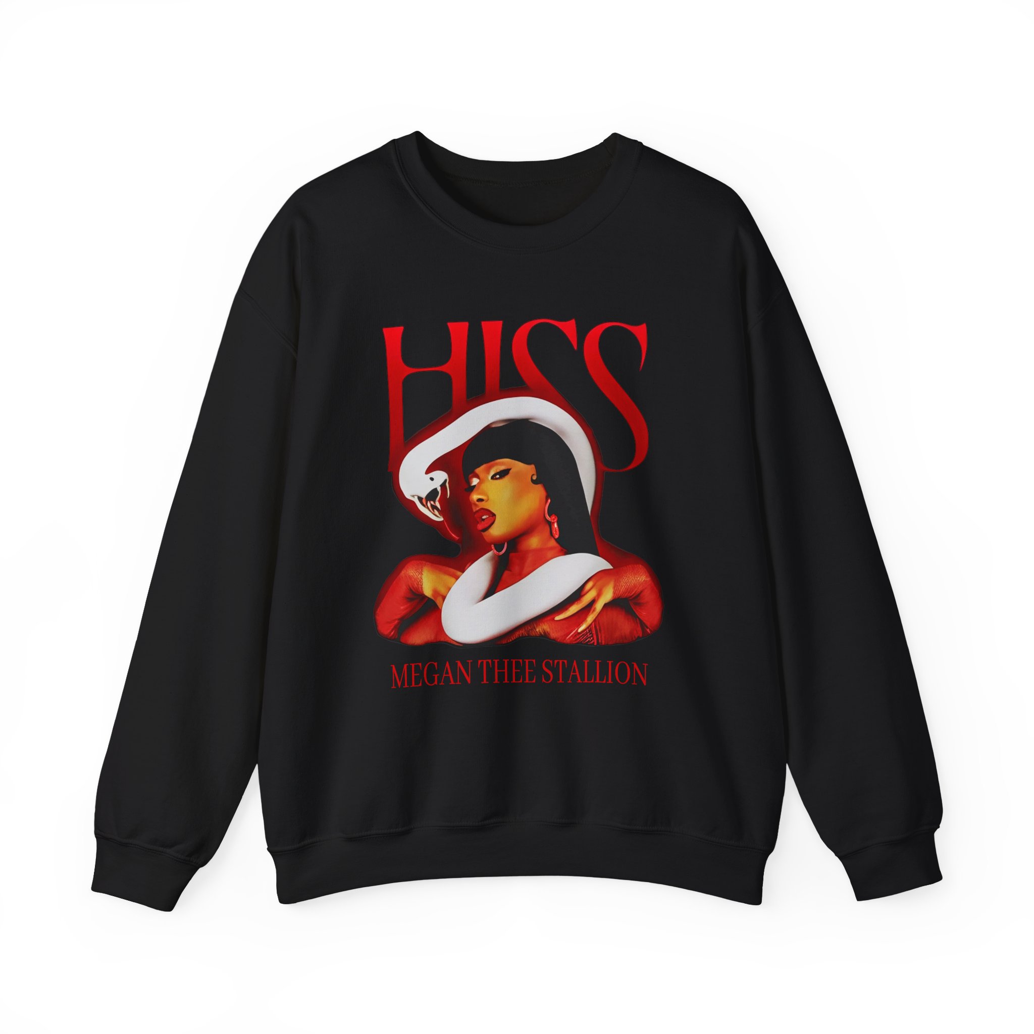 Megan Thee Hiss Stallion Unisex Heavy Blend™ Crewneck Sweatshirt