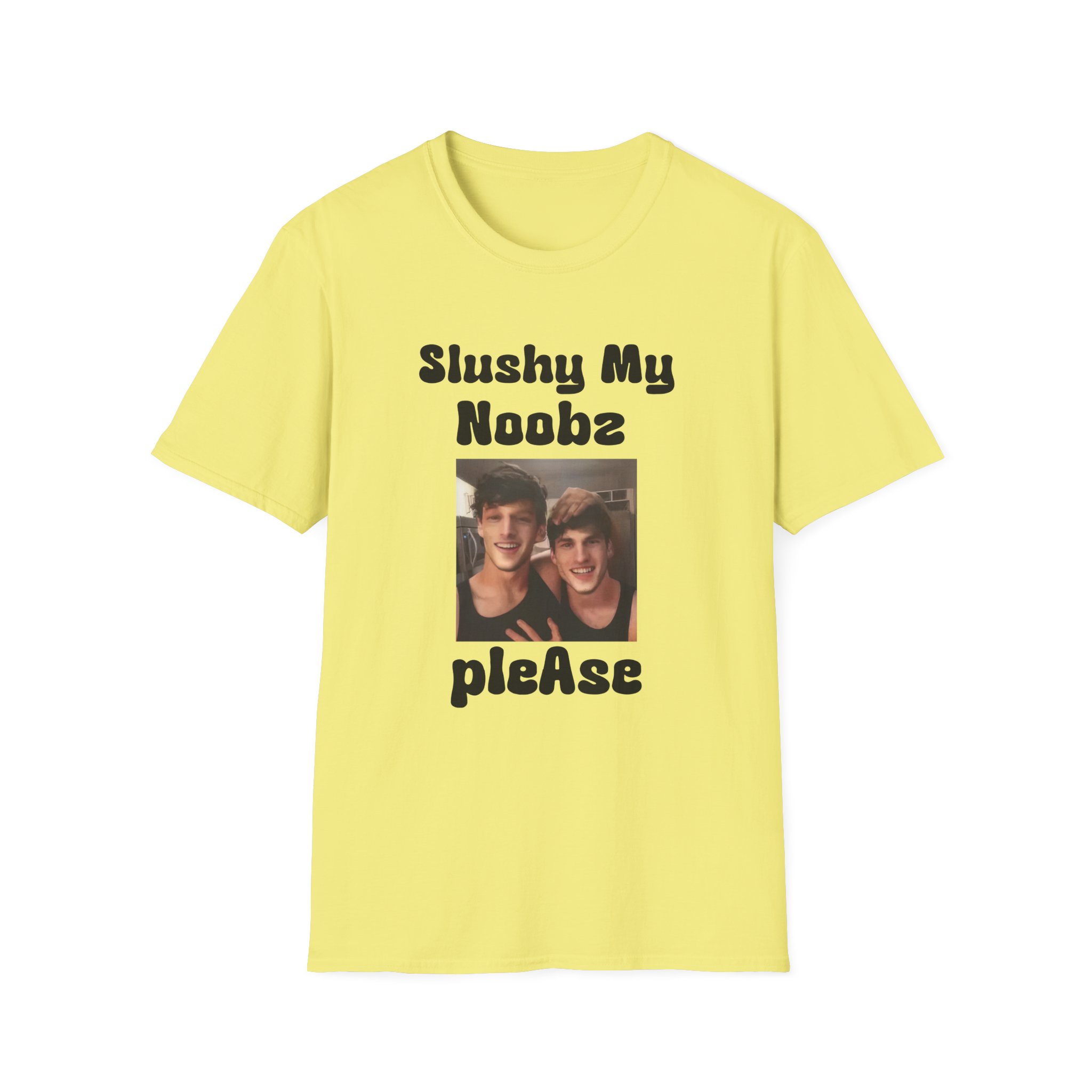 Slushy Noobz Martin and Hamzah Comedy Unisex Softstyle T-Shirt - Image 11