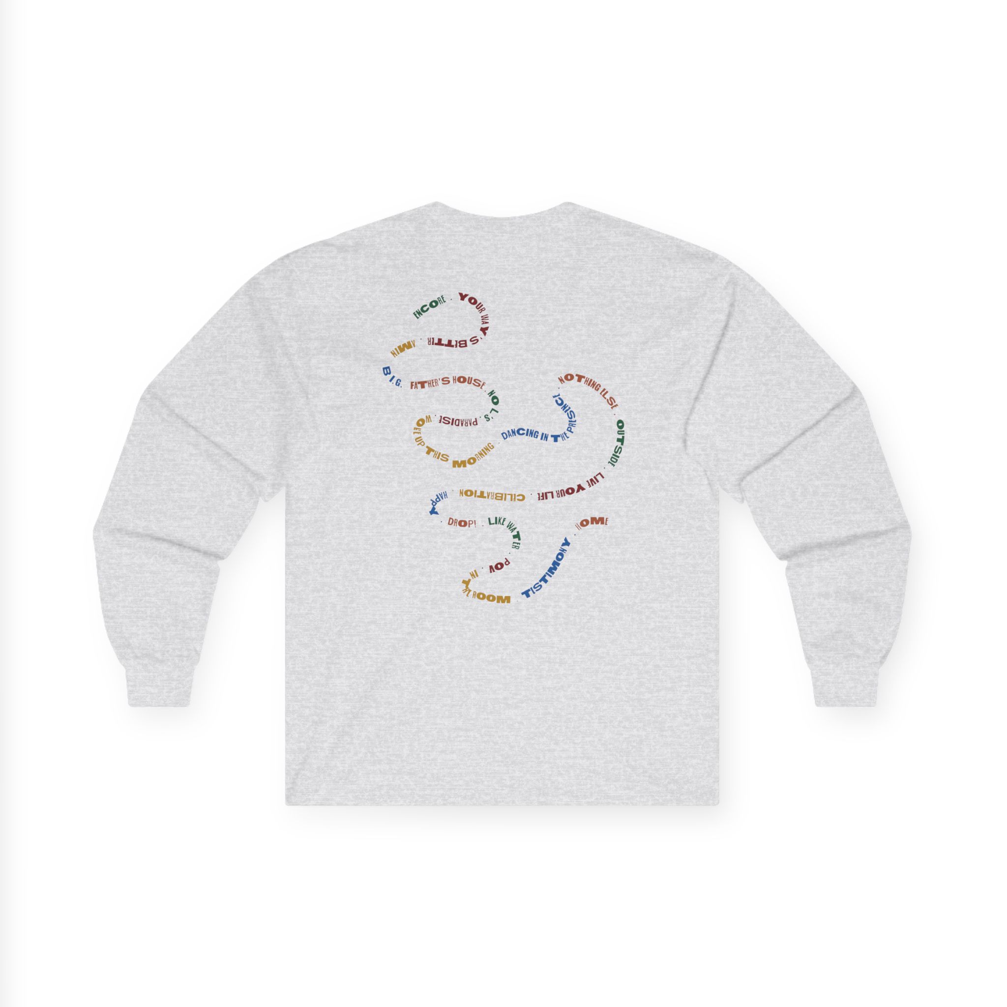 Forrest Frank Child of God Ii Tracklist Unisex Ultra Cotton Long Sleeve Tee - Image 4