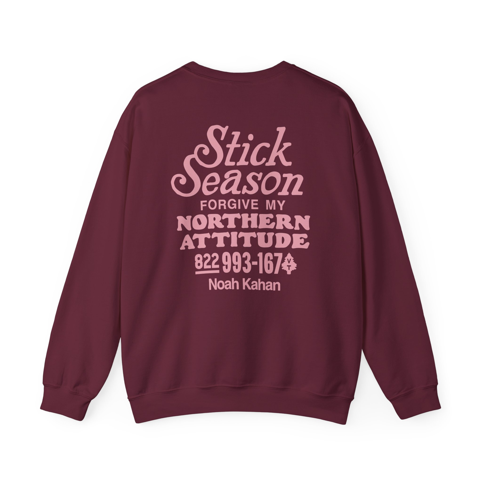 Noah Kahan Northern Attitude Unisex Heavy Blend™ Crewneck Sweatshirt - Image 4