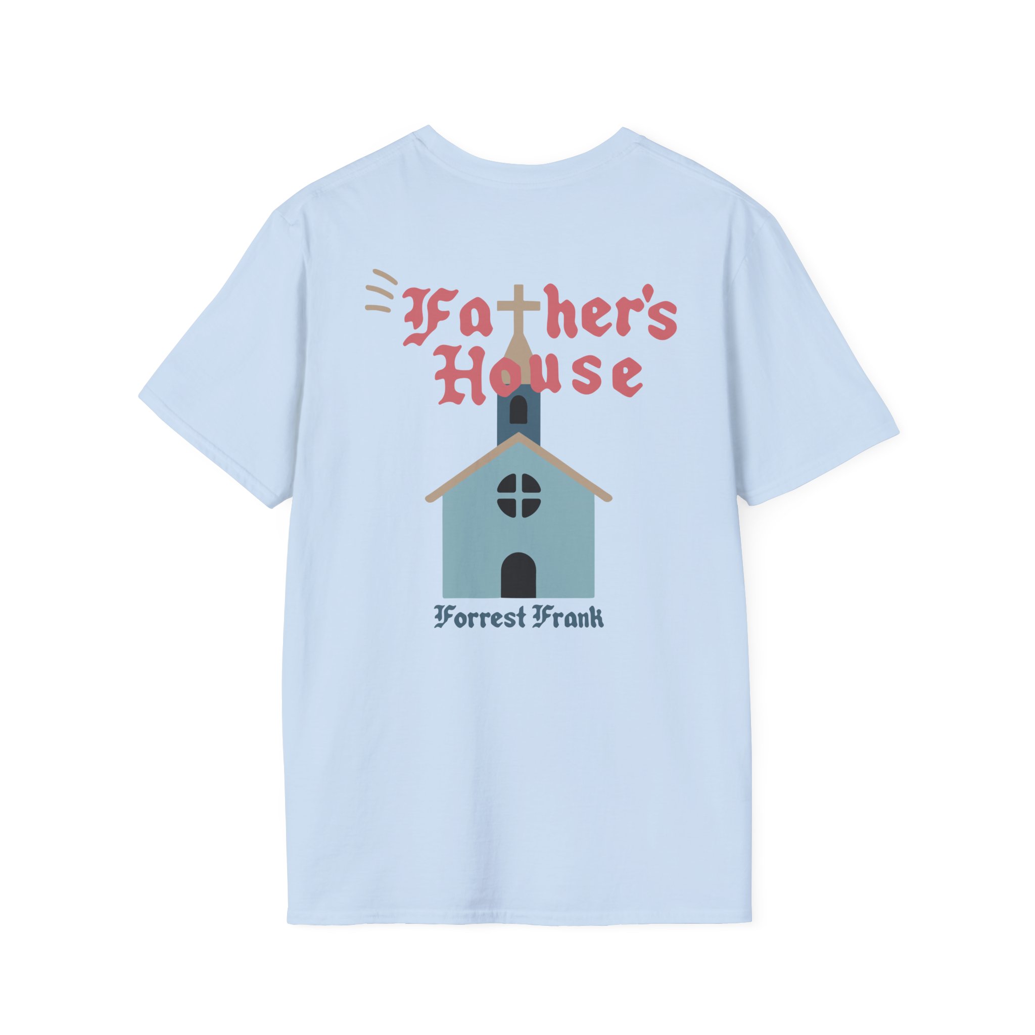 Forrest Frank Father's House Cream Unisex Softstyle T-Shirt - Image 14