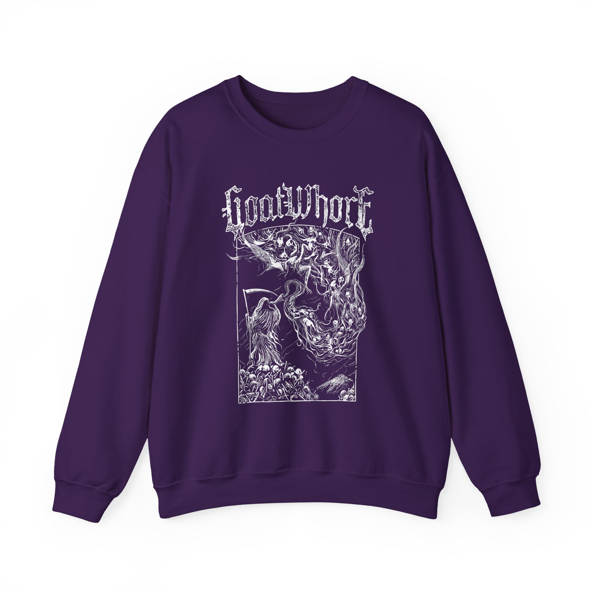 Goatwhore Unisex Heavy Blend™ Crewneck Sweatshirt - Image 11