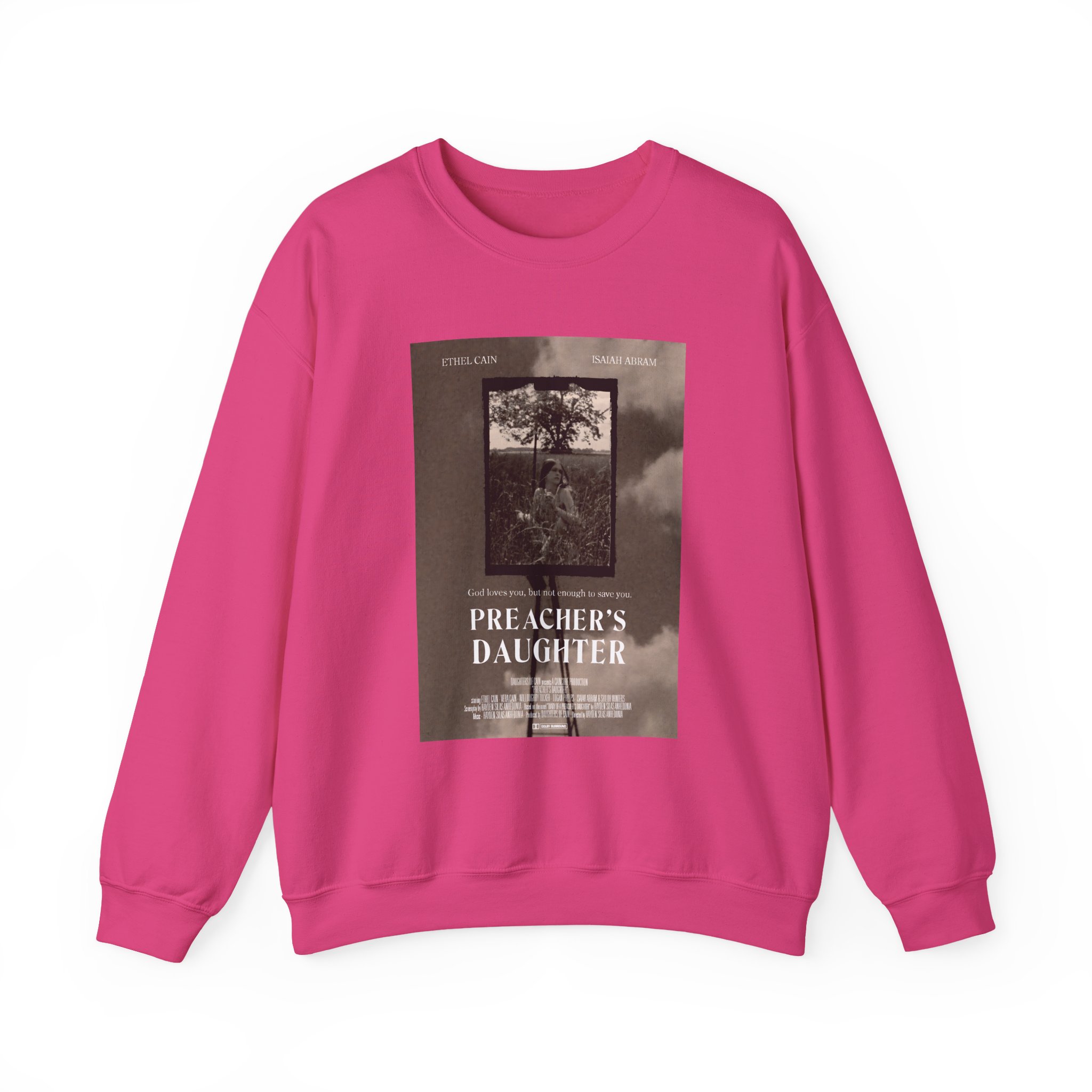 Ethel Cain Preacher's Daughter Movie Poster Unisex Heavy Blend™ Crewneck Sweatshirt - Image 17