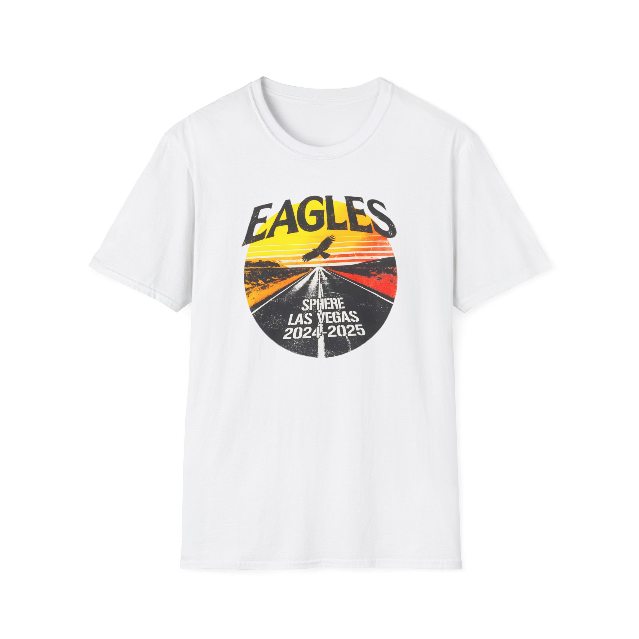 The Eagles Sphere 2024 / 2025 Sunset Unisex Softstyle T-Shirt