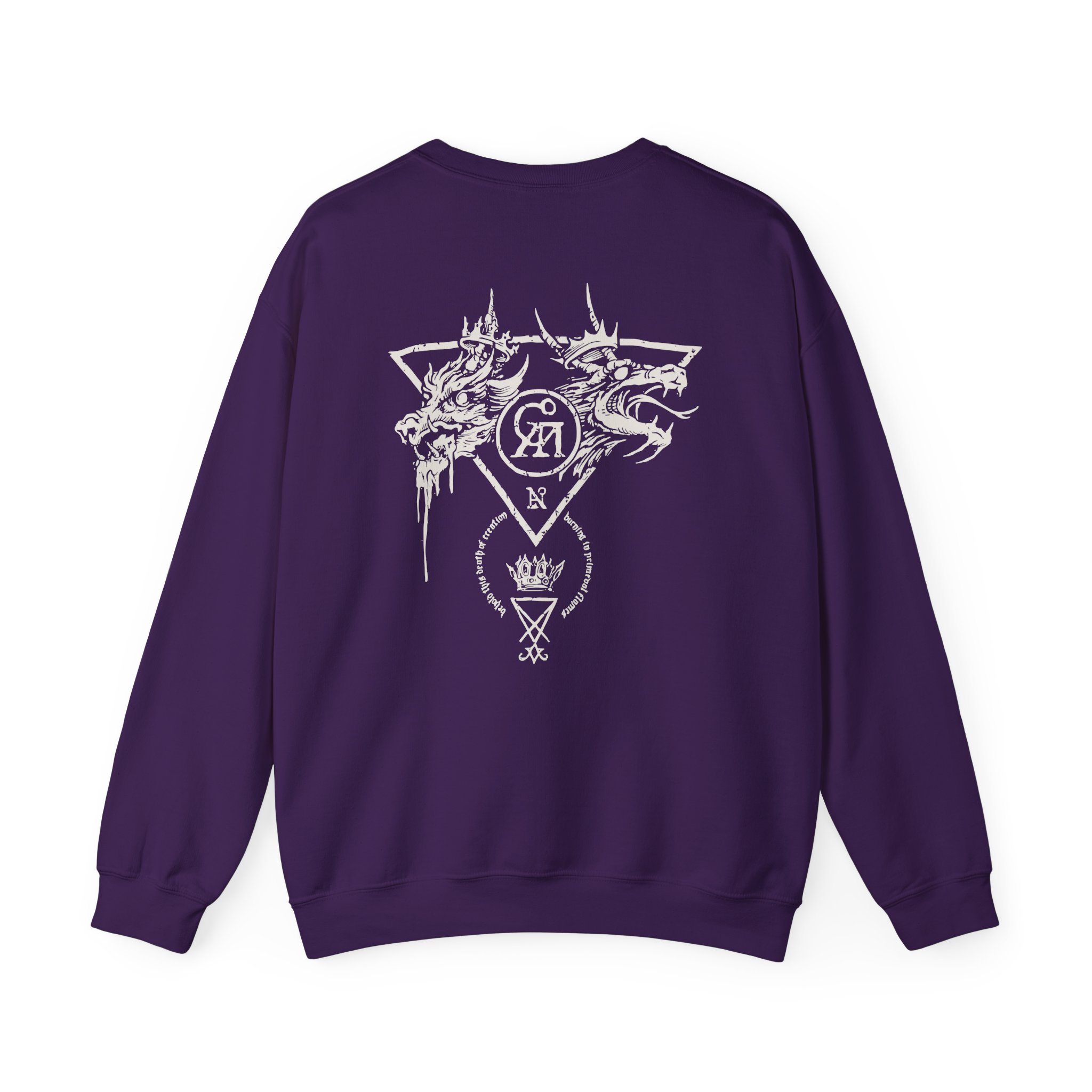 Goatwhore sigil Unisex Heavy Blend™ Crewneck Sweatshirt - Image 16