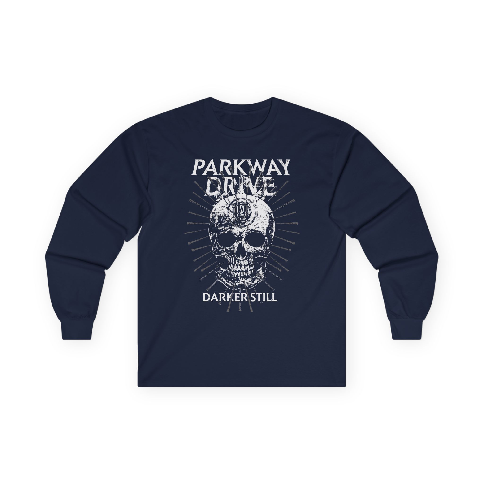 Parkway Drive Smoke Skull Unisex Ultra Cotton Long Sleeve Tee - Image 11
