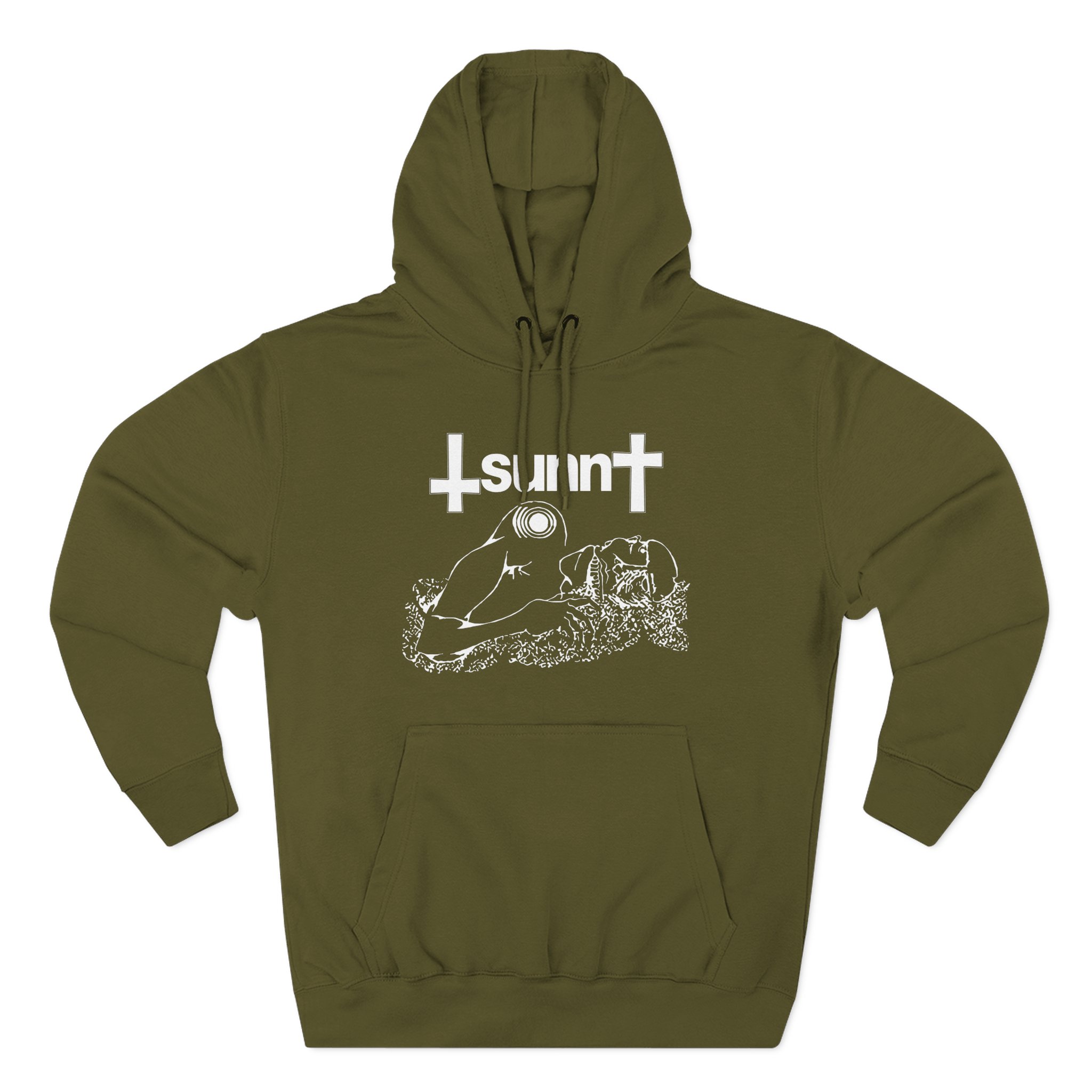 Sunn O VOID Three-Panel Fleece Hoodie - Image 5