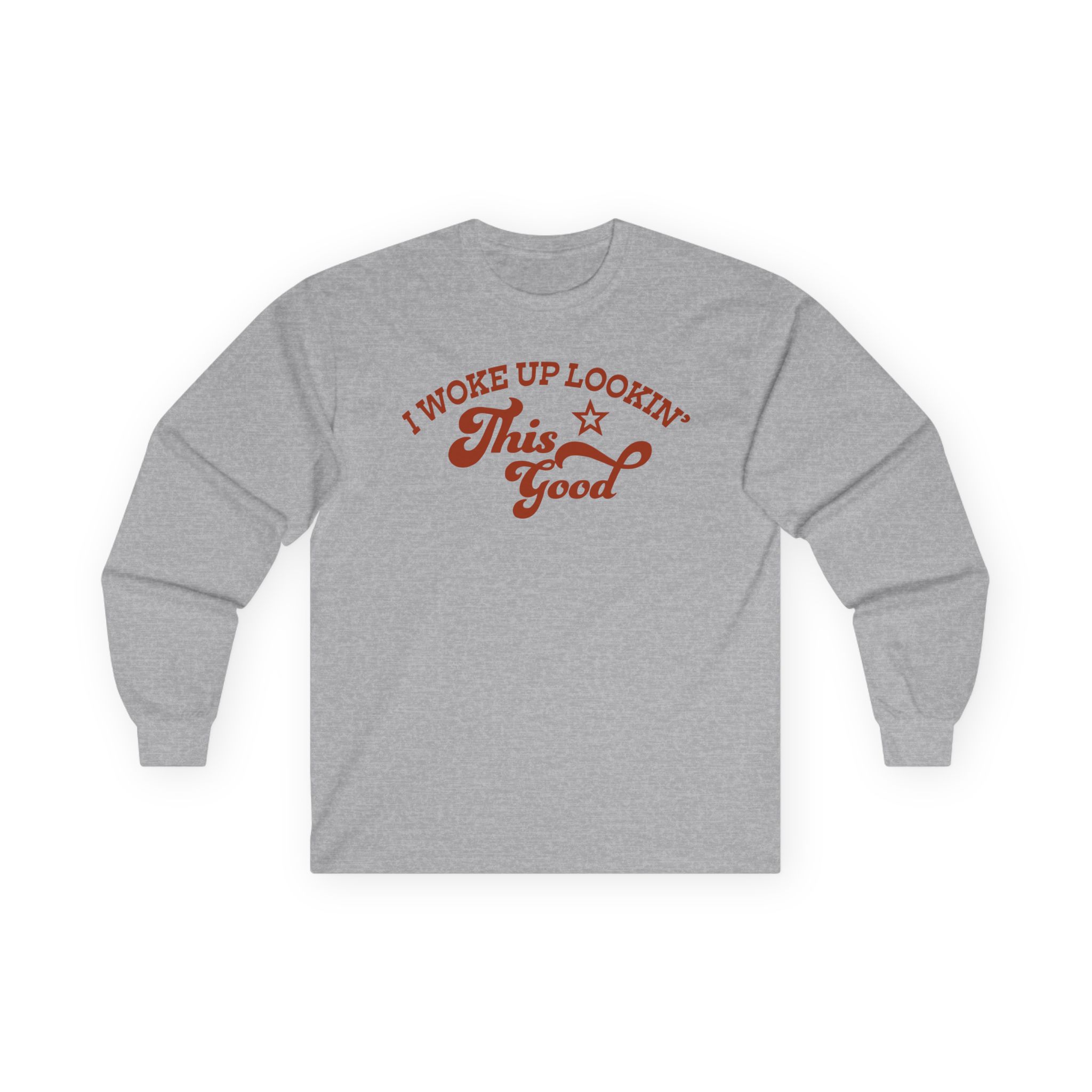 Megan I Woke Up Lookin’ This Good Unisex Ultra Cotton Long Sleeve Tee - Image 7