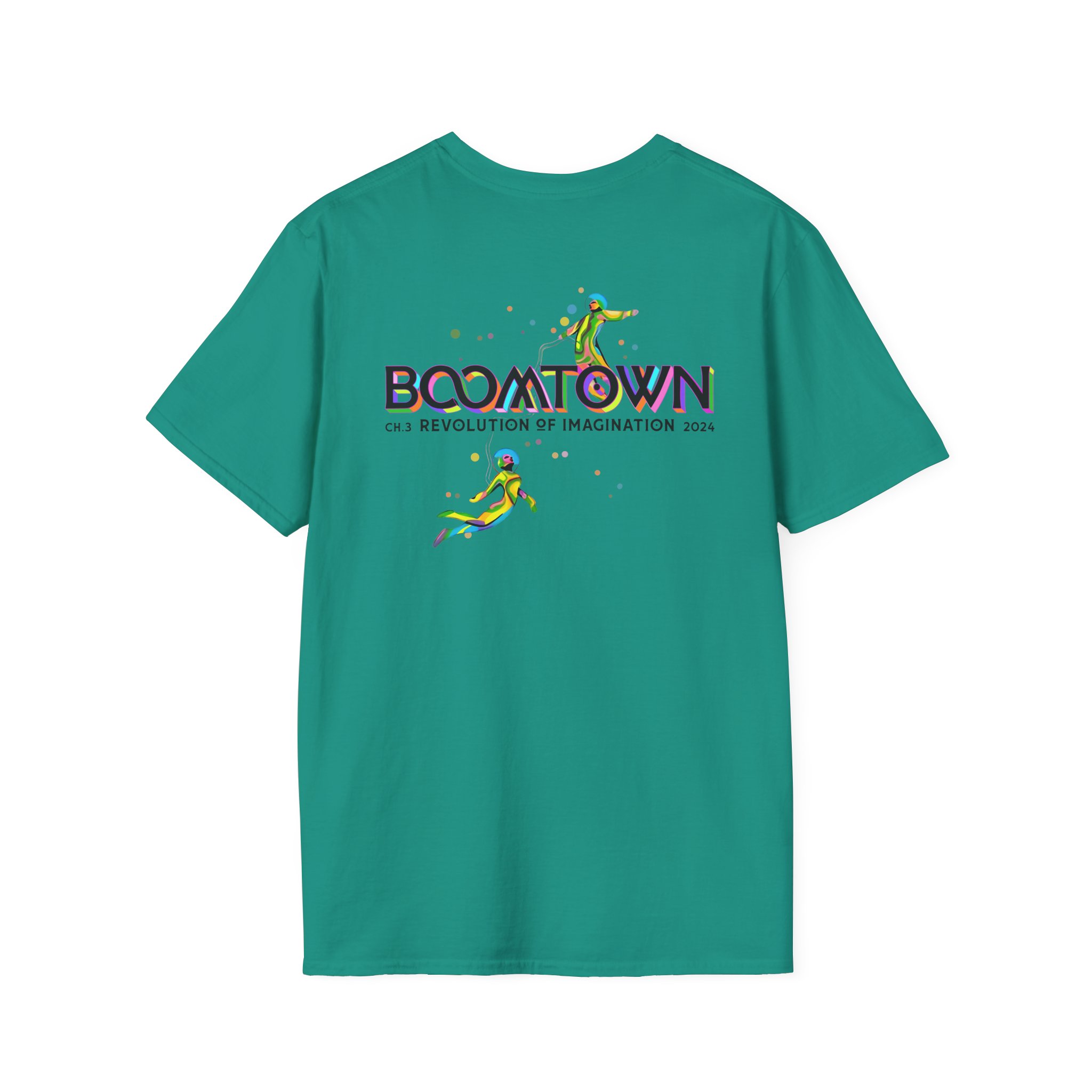 Boomtown Explorer Unisex Softstyle T-Shirt - Image 16