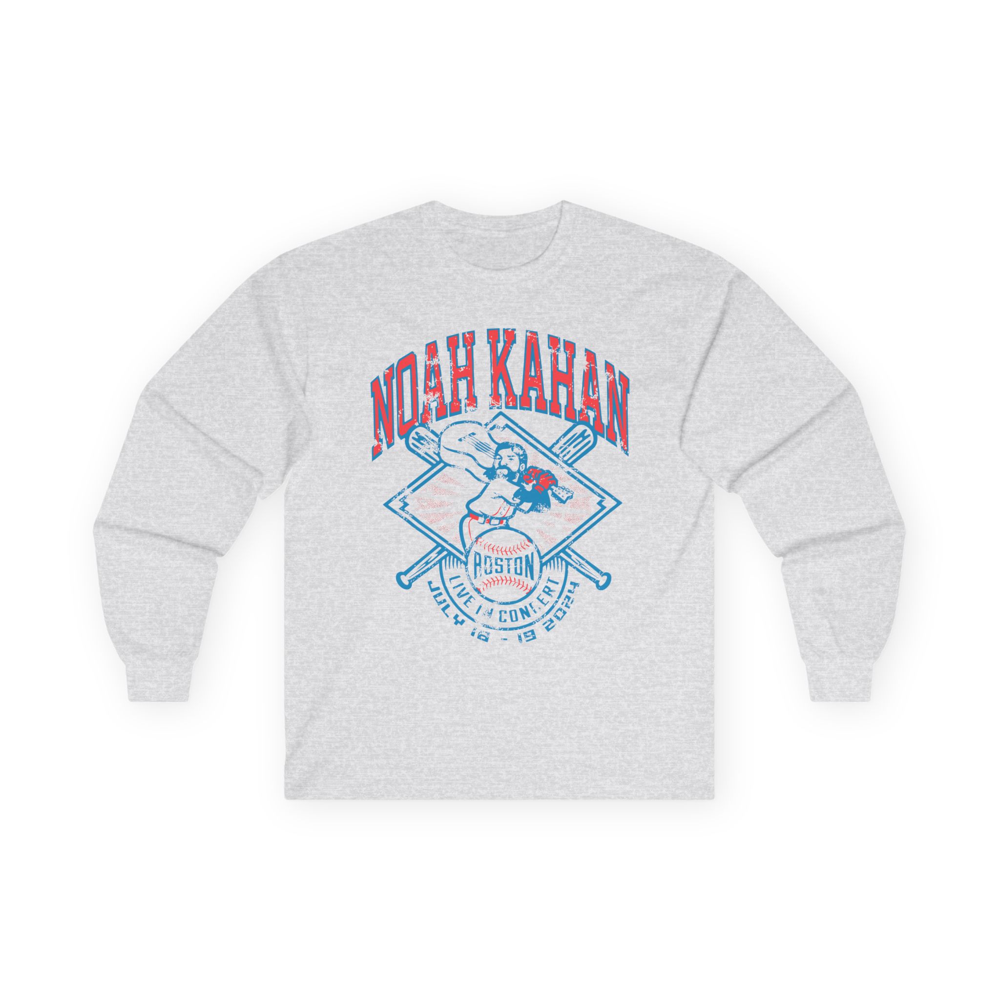 Noah Kahan Fenway Fanatic Unisex Ultra Cotton Long Sleeve Tee - Image 3