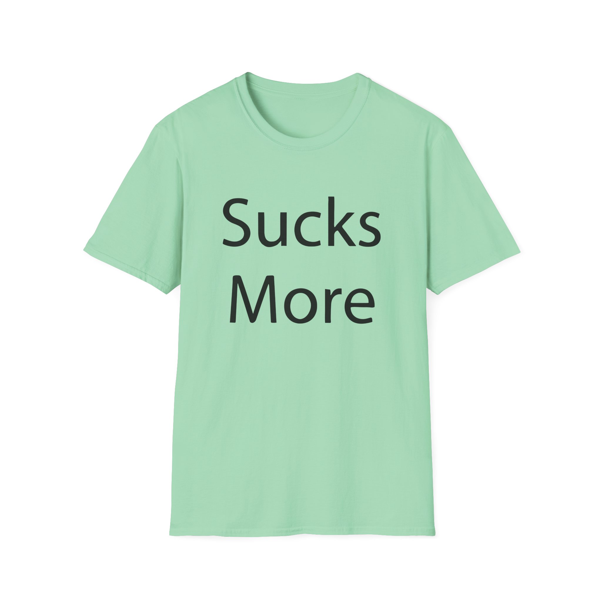 Slushy Noobz Hamzah Sucks More Tee Unisex Softstyle T-Shirt - Image 17