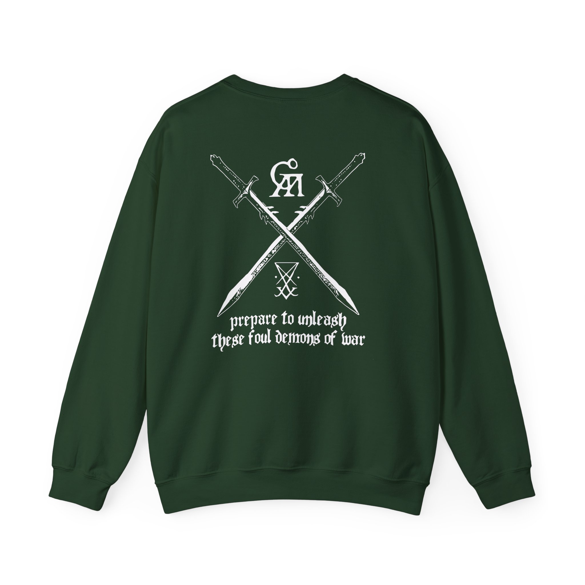 Goatwhore no Mercy Unisex Heavy Blend™ Crewneck Sweatshirt - Image 8