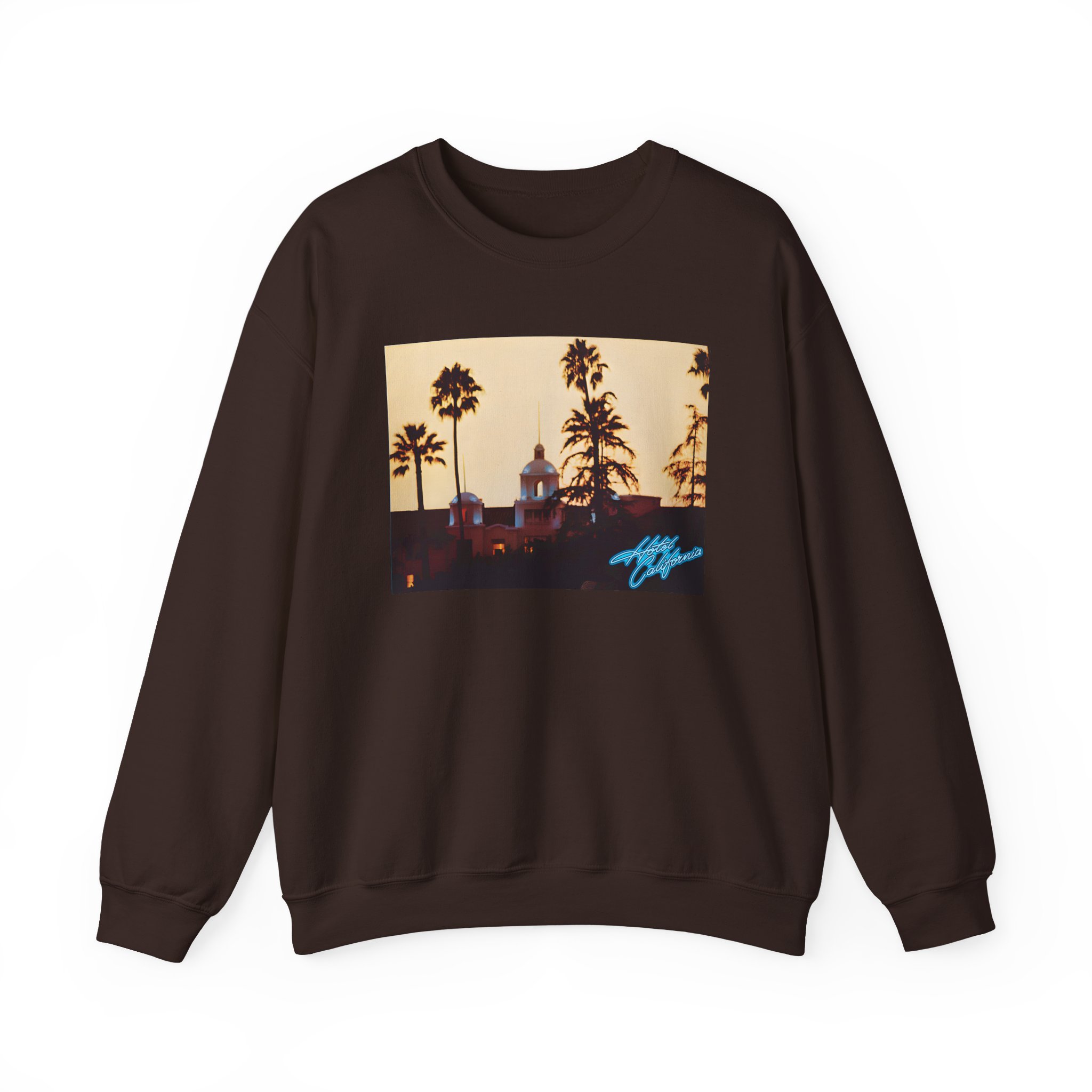 The Eagles Hotel California Unisex Heavy Blend™ Crewneck Sweatshirt - Image 3
