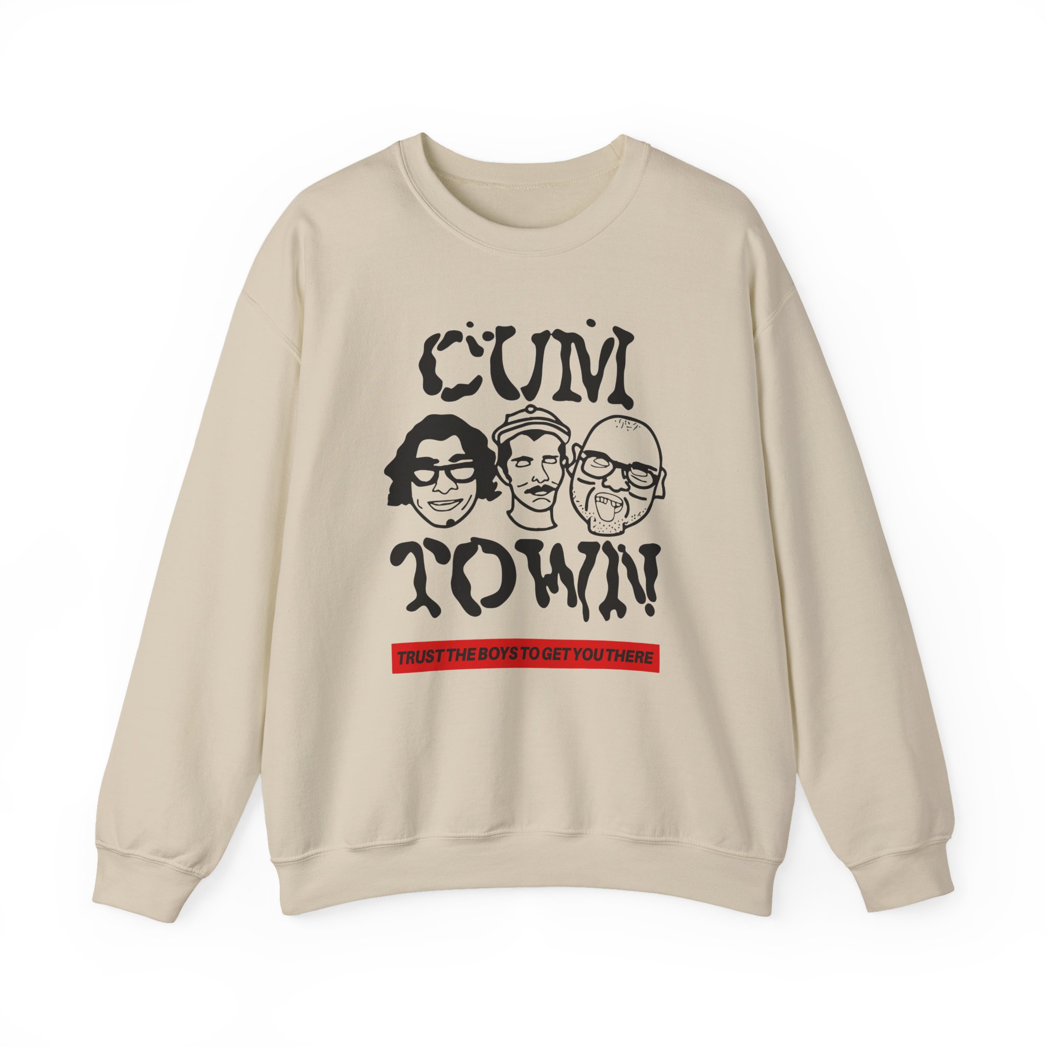 Cumtown Unisex Heavy Blend Crewneck Sweatshirt - Image 7