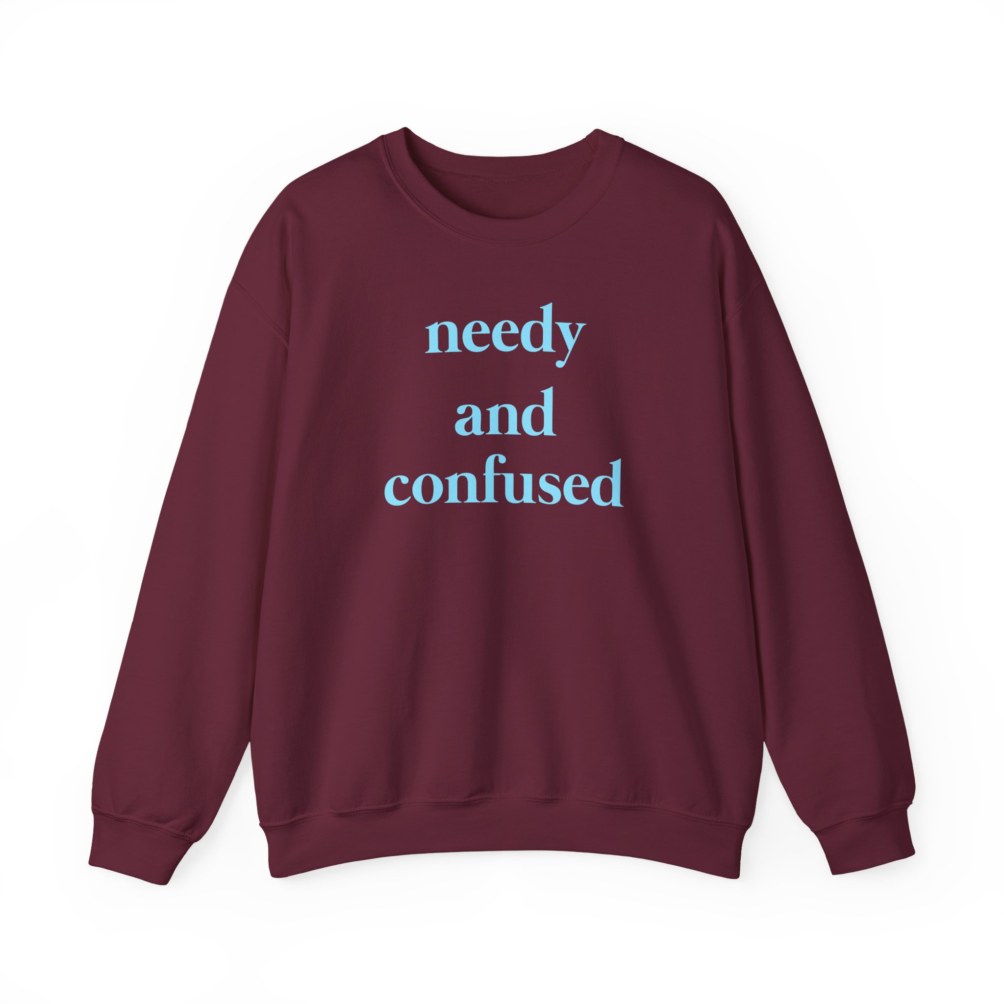 Clinton Kane Needy and Confused Unisex Heavy Blend™ Crewneck Sweatshirt - Image 3