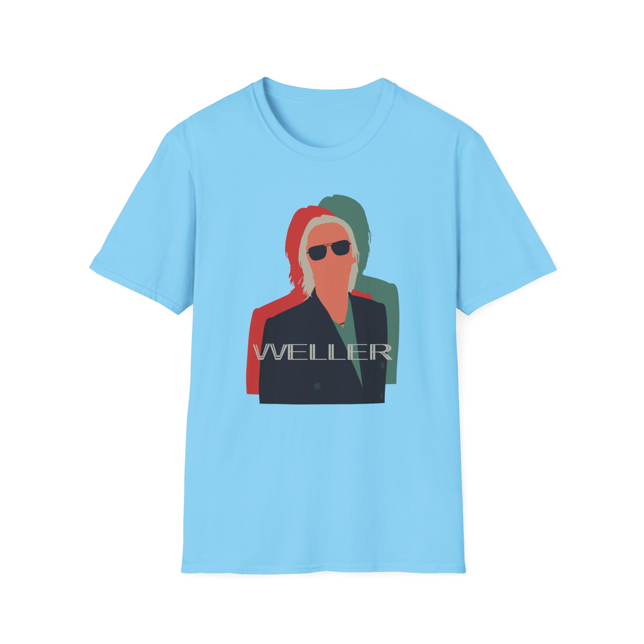PW Illustration Offset Unisex Softstyle T-Shirt - Image 7
