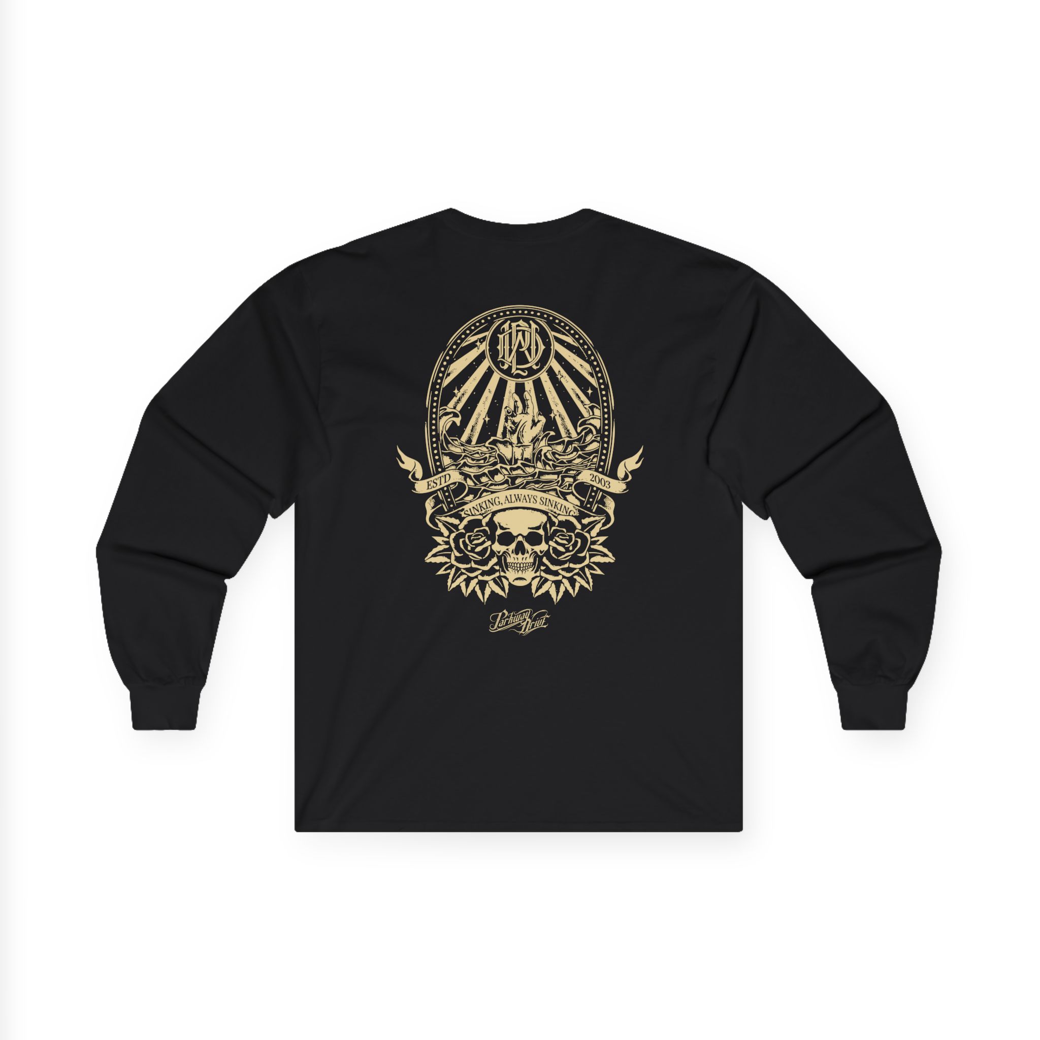Parkway Drive Sinking Hand Unisex Ultra Cotton Long Sleeve Tee - Image 2