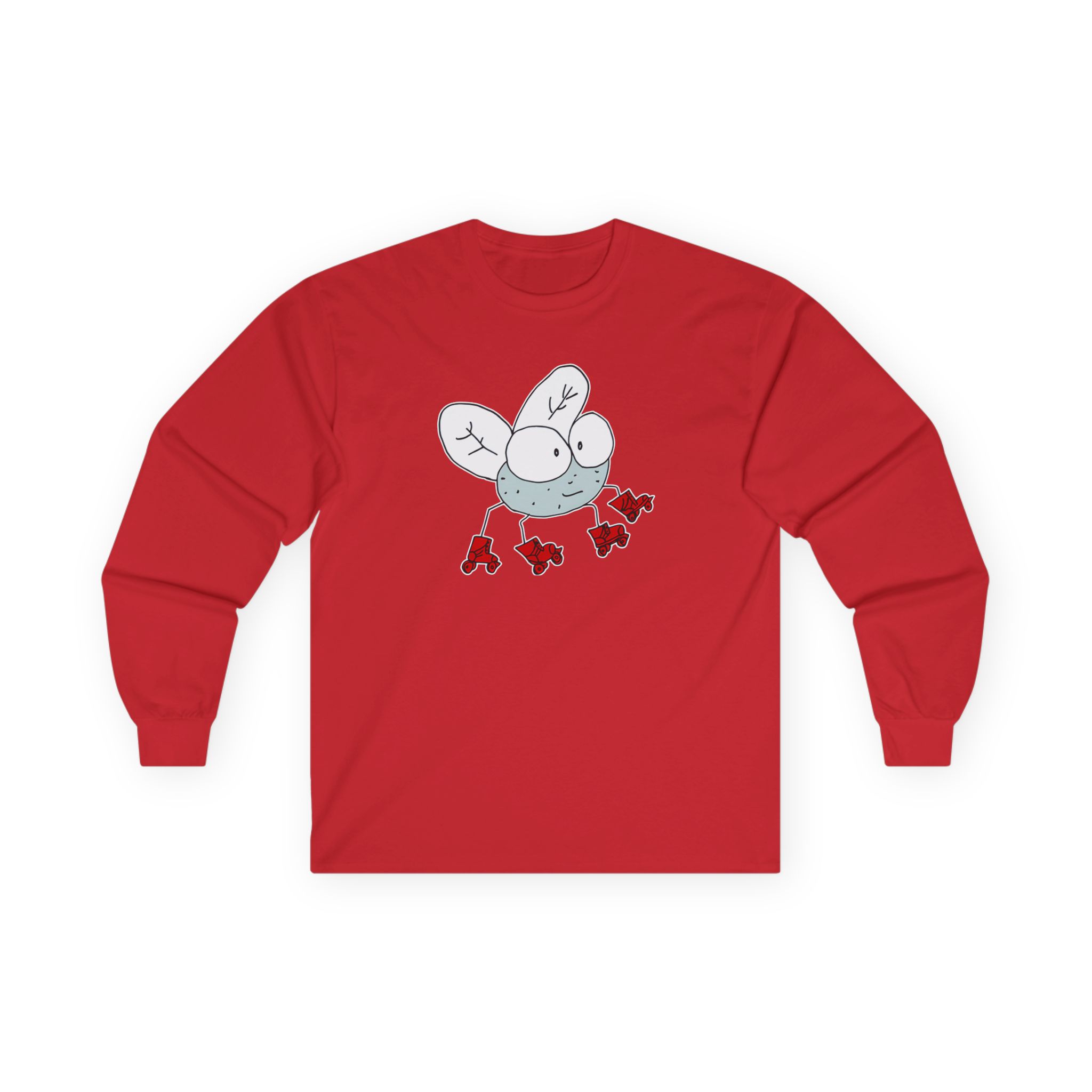 Carl Barron Skating Flies Unisex Ultra Cotton Long Sleeve Tee - Image 15