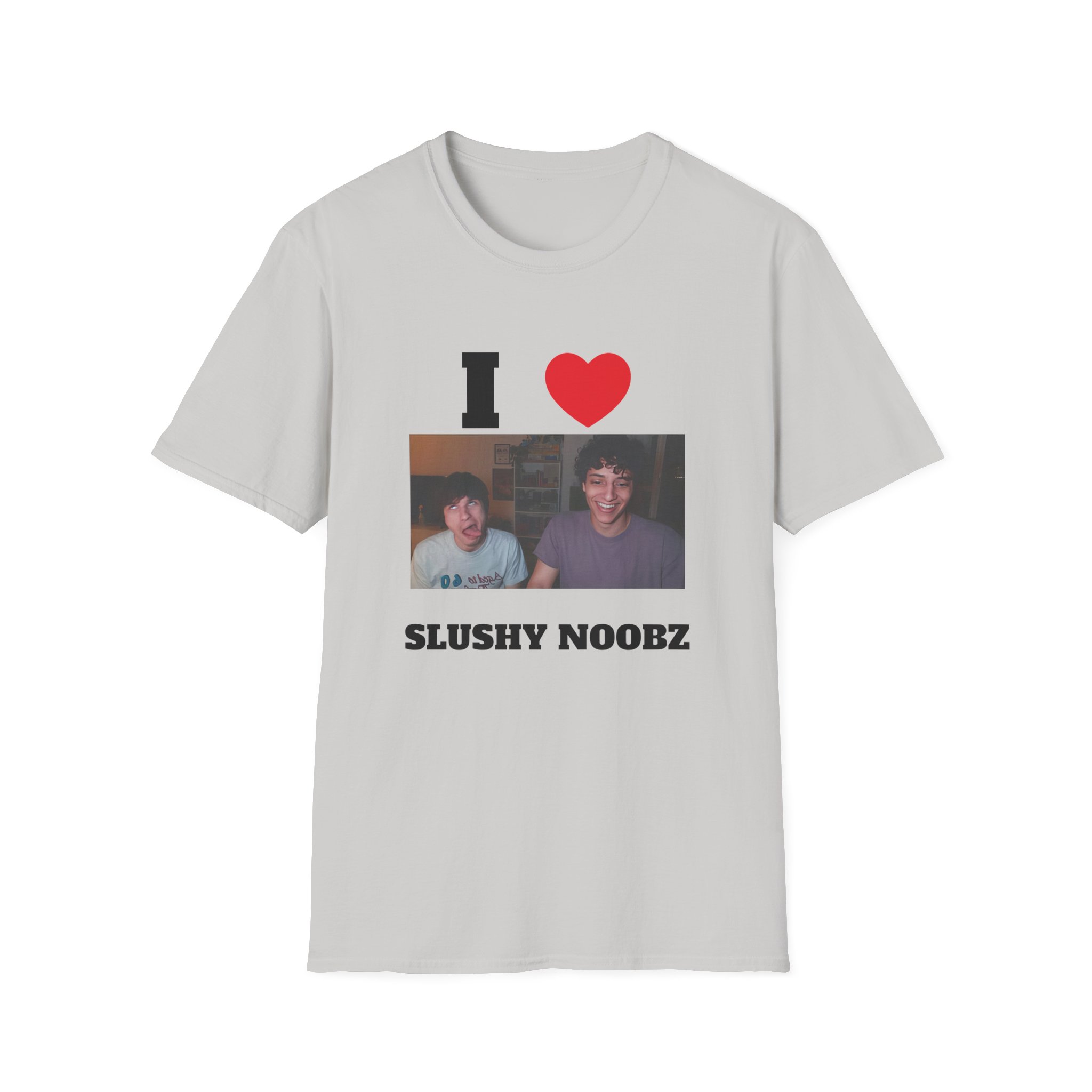 Slushy Noobz I Heart Unisex Softstyle T-Shirt - Image 5