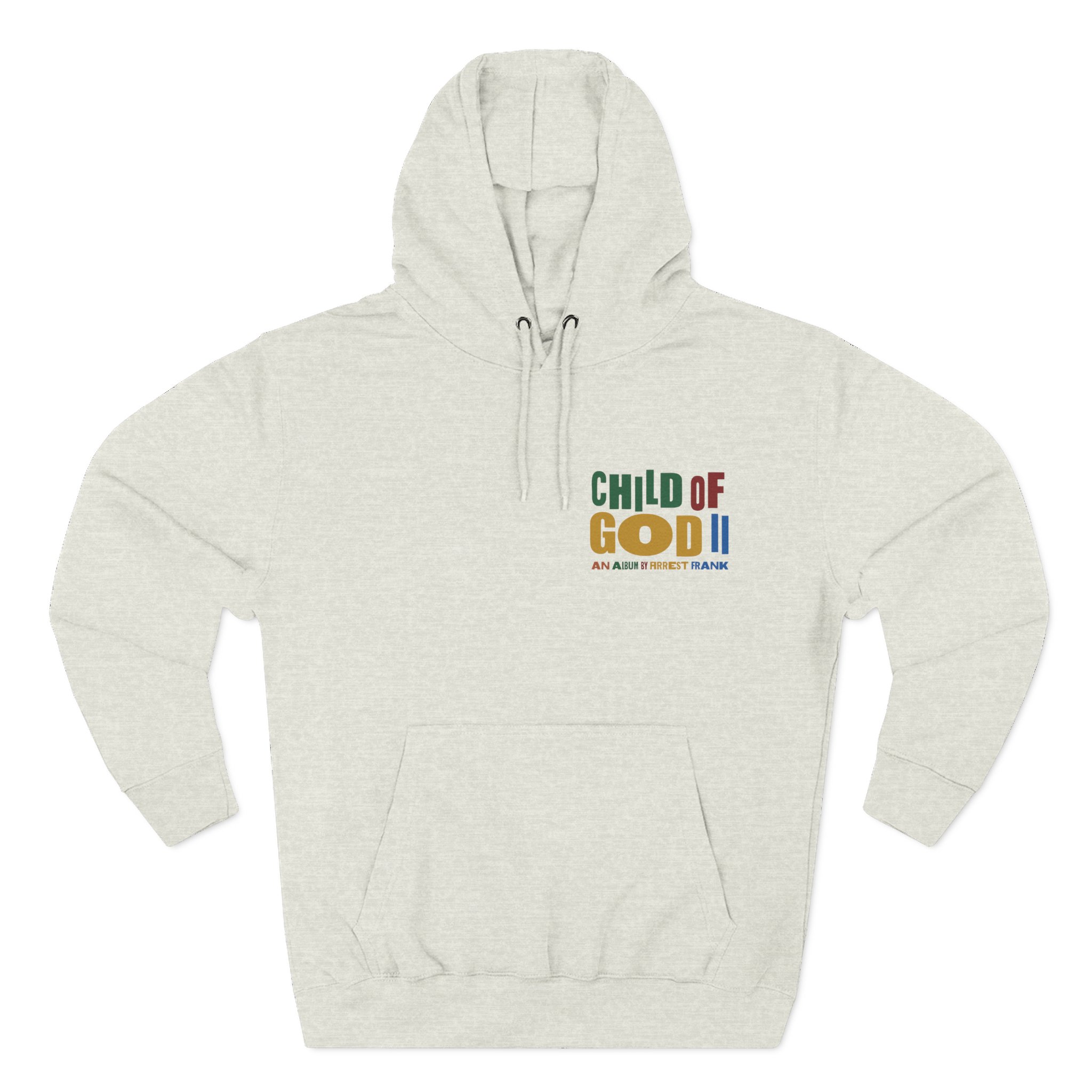 Forrest Frank Child of God Ii Tracklist Three-Panel Fleece Hoodie - Image 7
