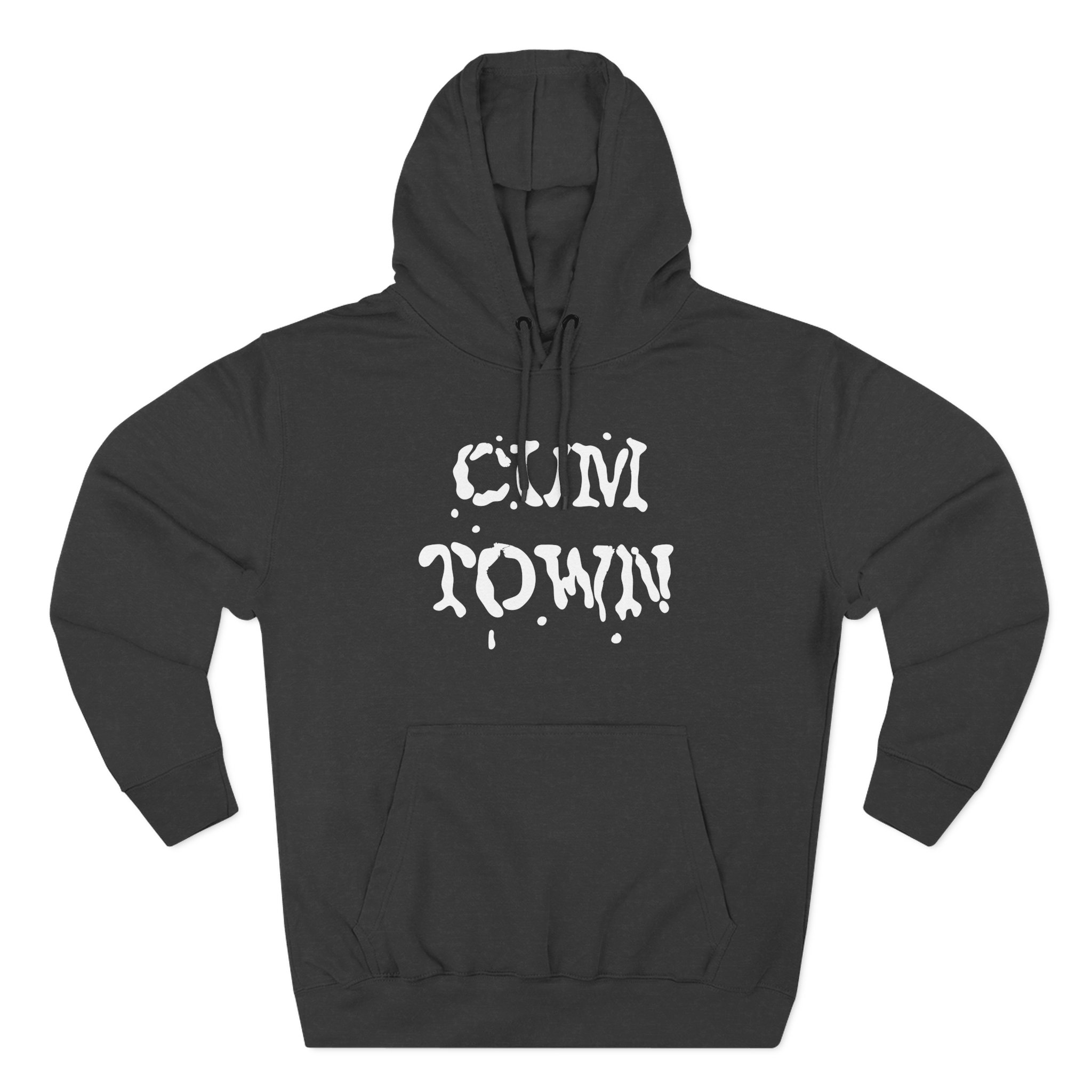 Cumtown Three-Panel Fleece Hoodie