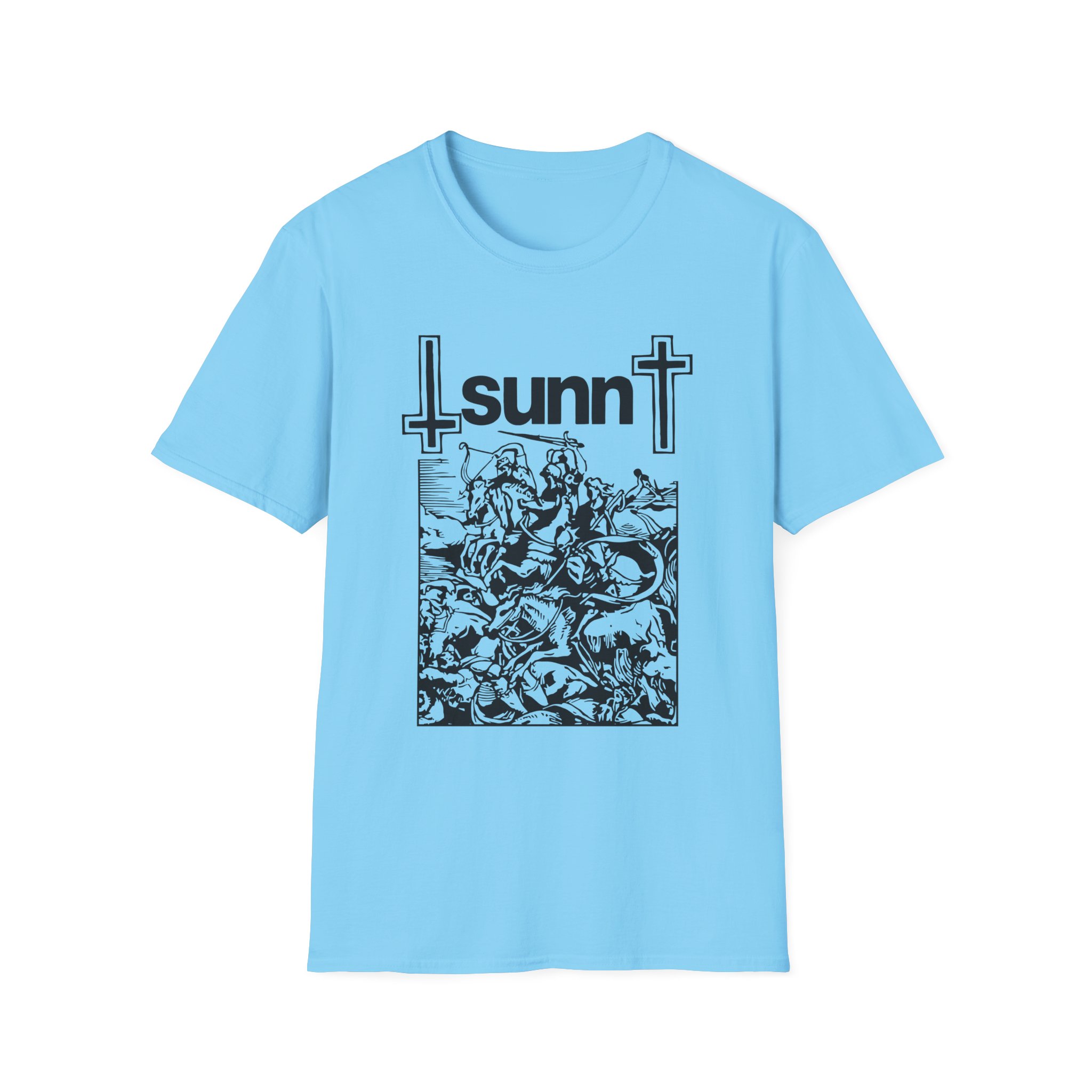 Sunn O Flight of the Behemoth Unisex Softstyle T-Shirt - Image 19