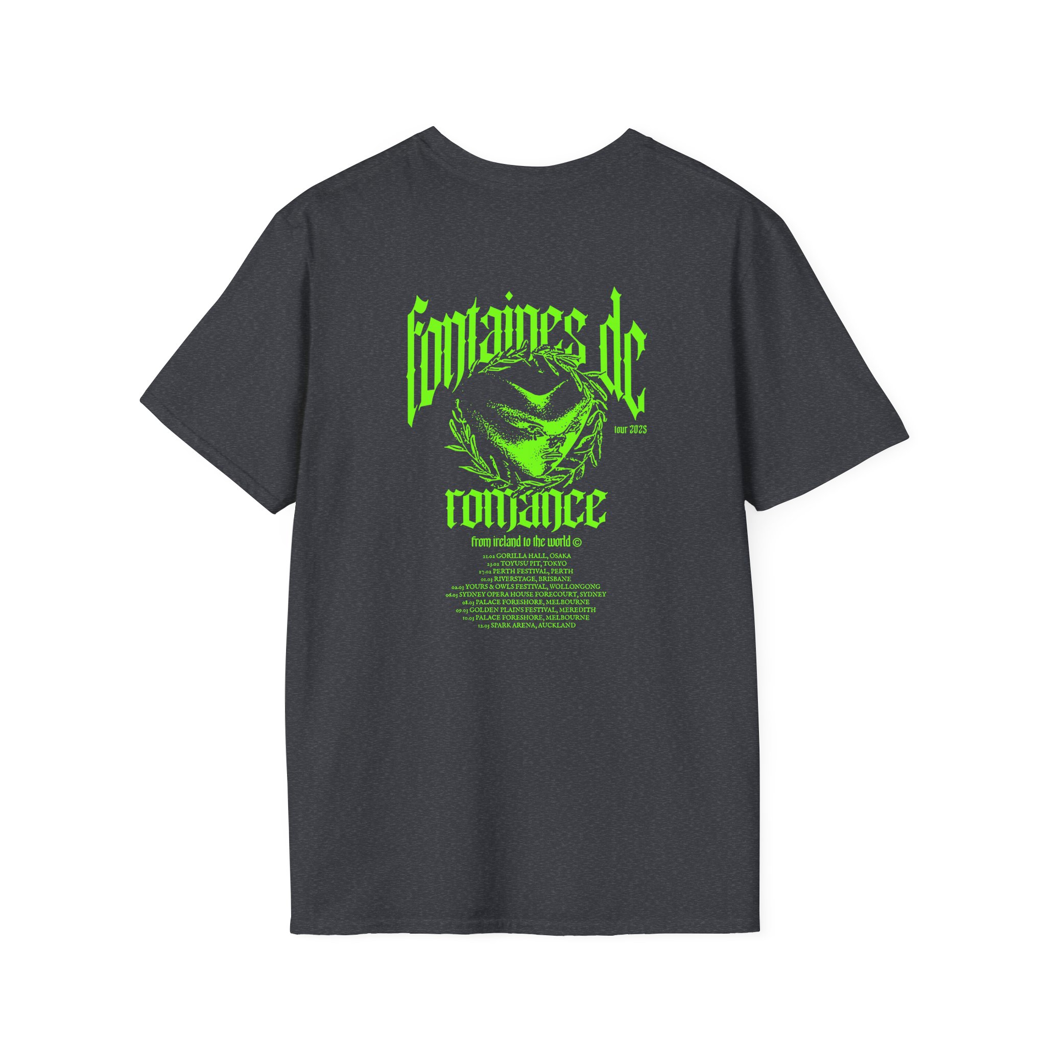Fontaines D.C. Tour Unisex Softstyle T-Shirt - Image 14