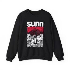 Sunn O Caroline Harrison Volcano Unisex Heavy Blend™ Crewneck Sweatshirt