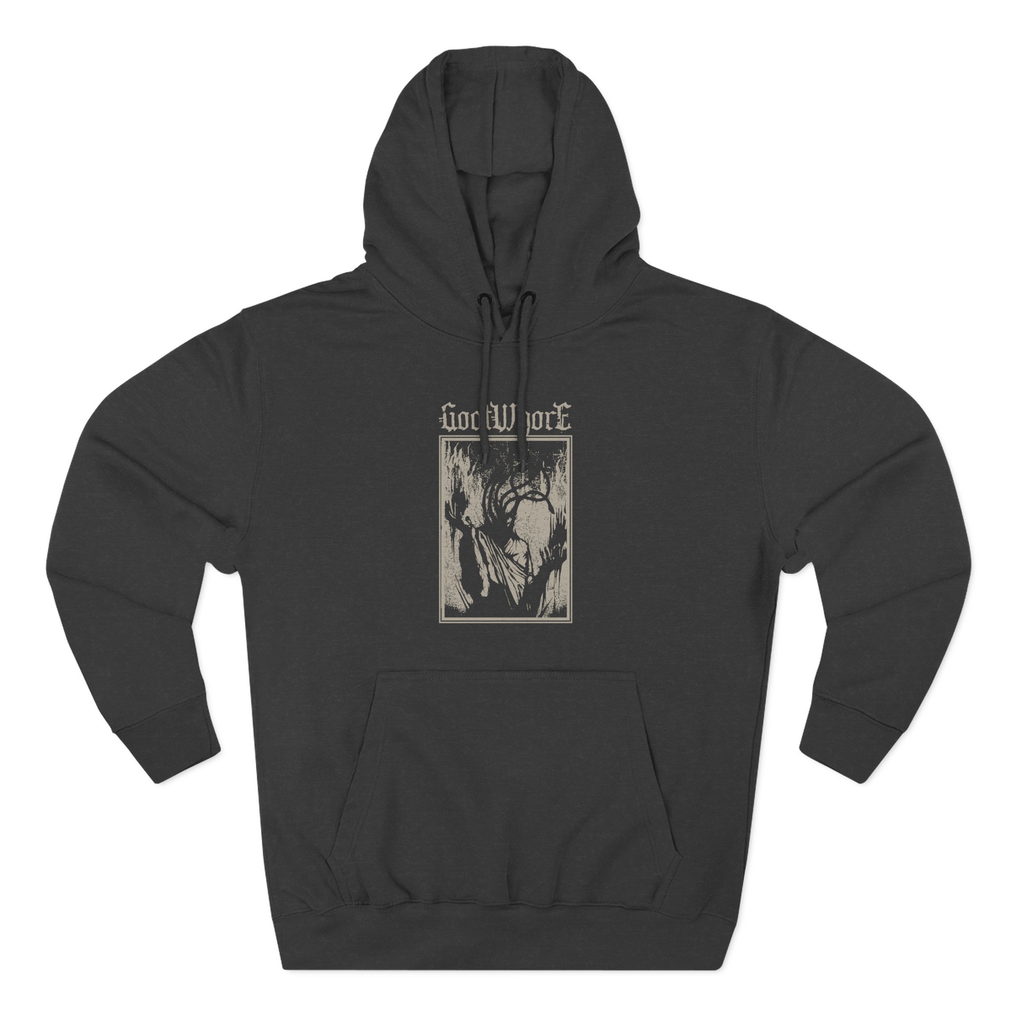 Goatwhore R Three-Panel Fleece Hoodie - Image 3